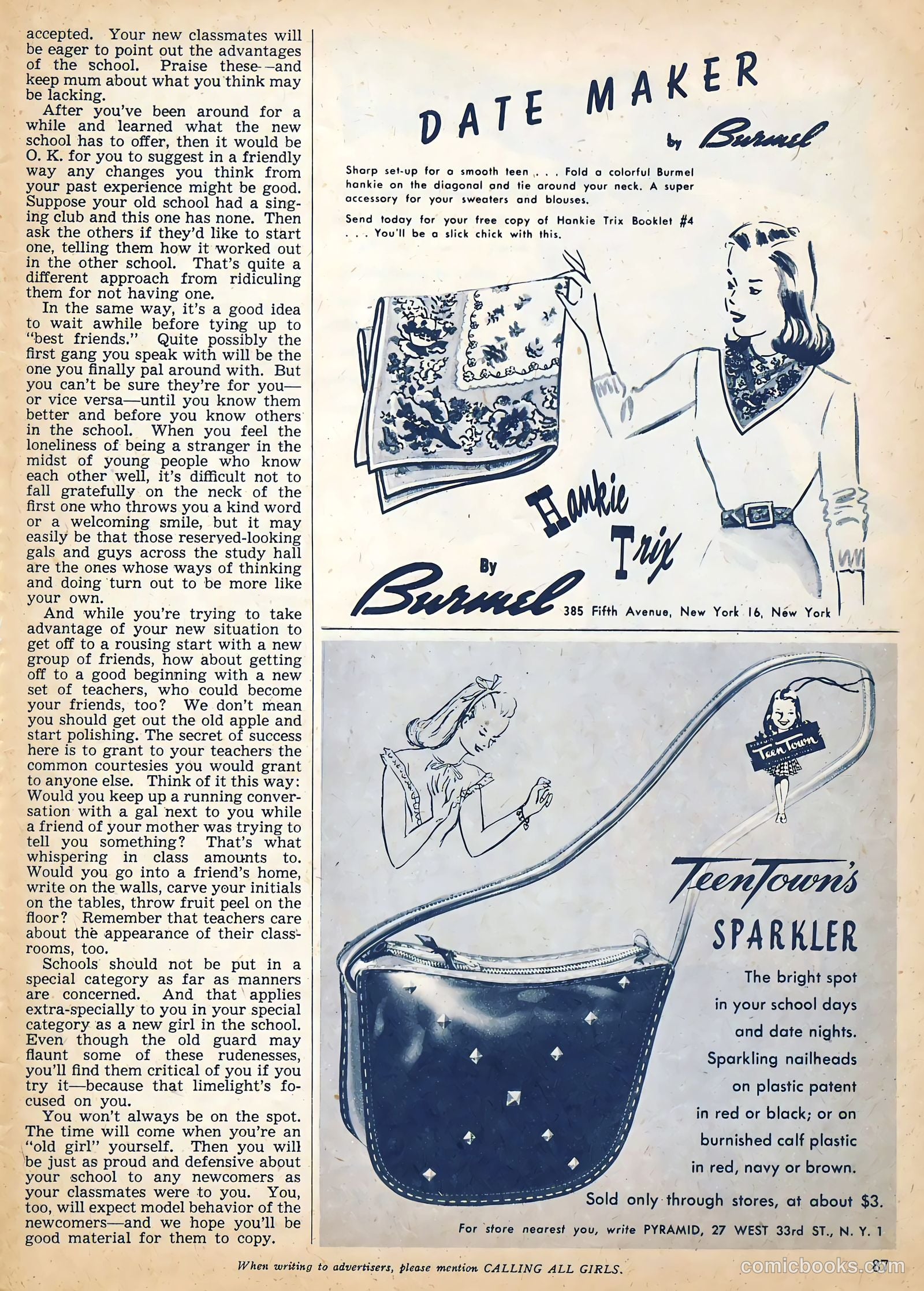 Calling All Girls #53 — page 87 of 99
