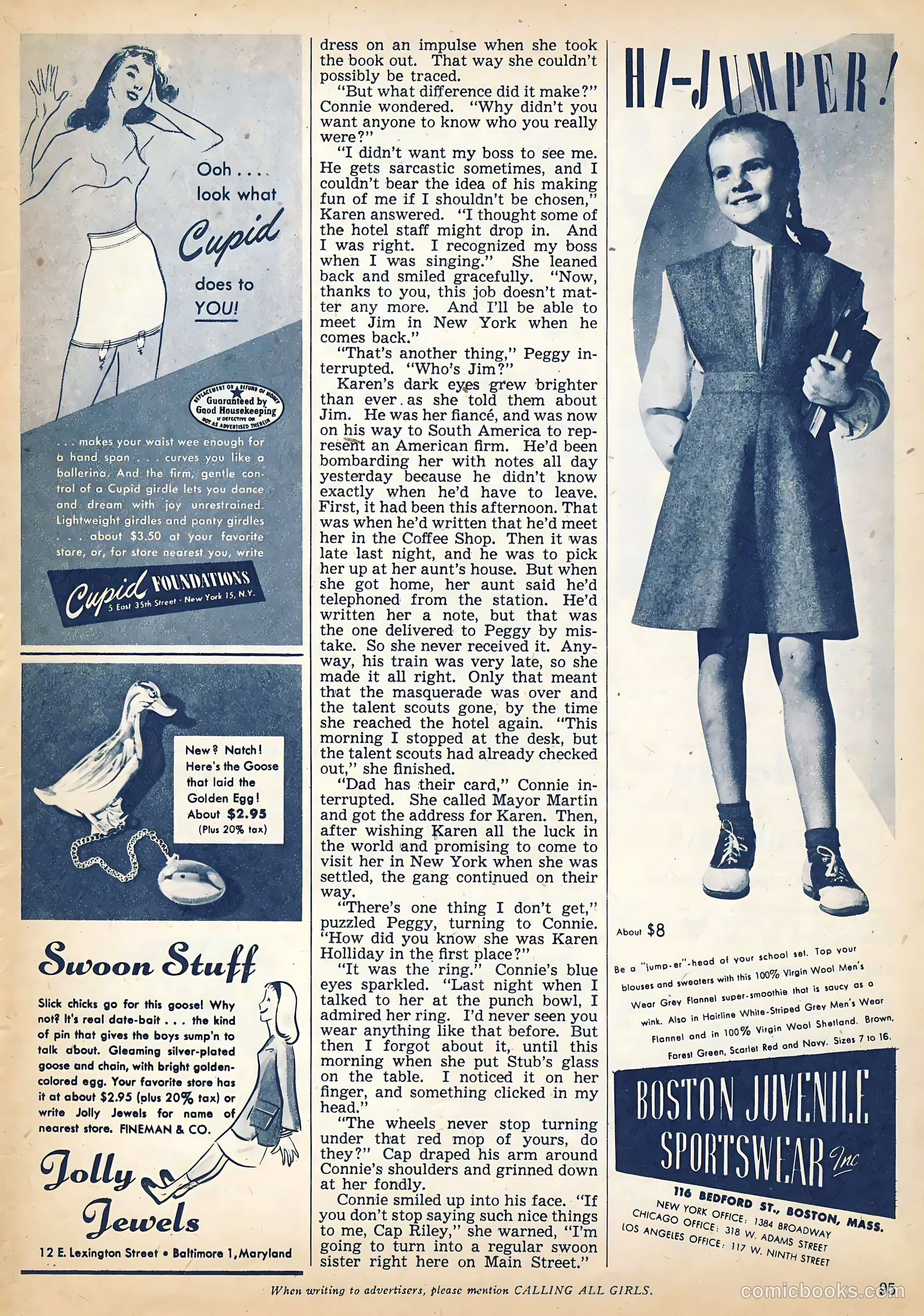 Calling All Girls #53 — page 95 of 99
