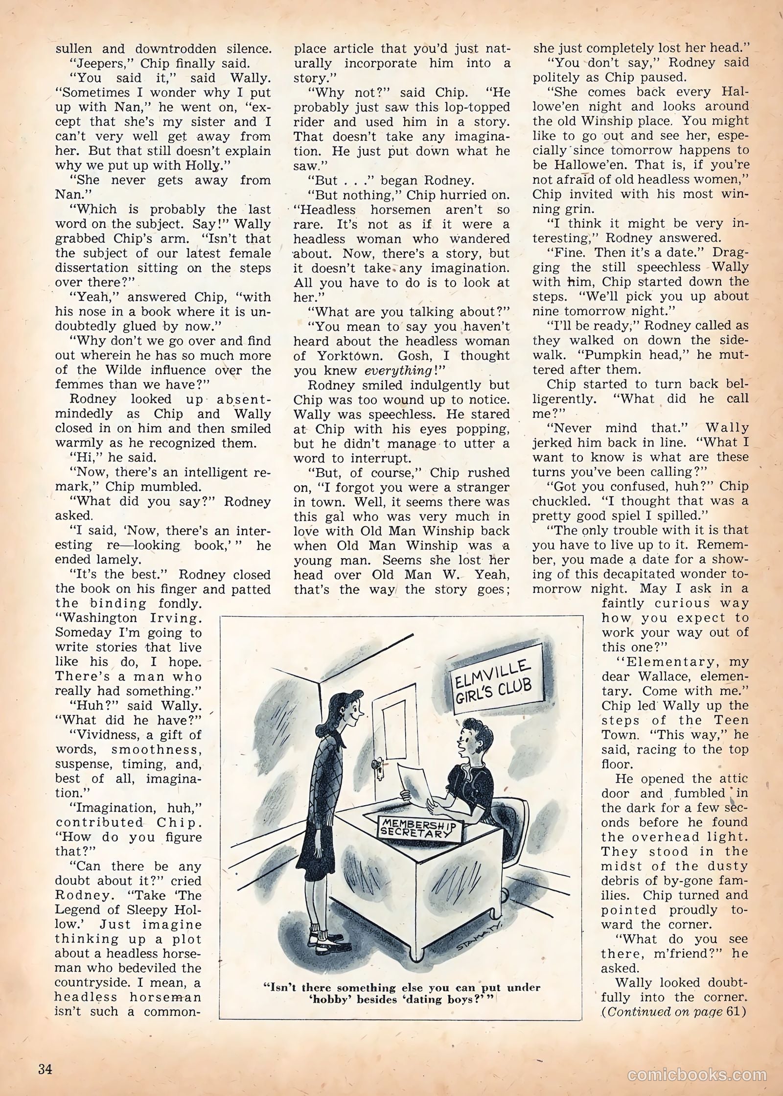 Calling All Girls #54 — page 35 of 85