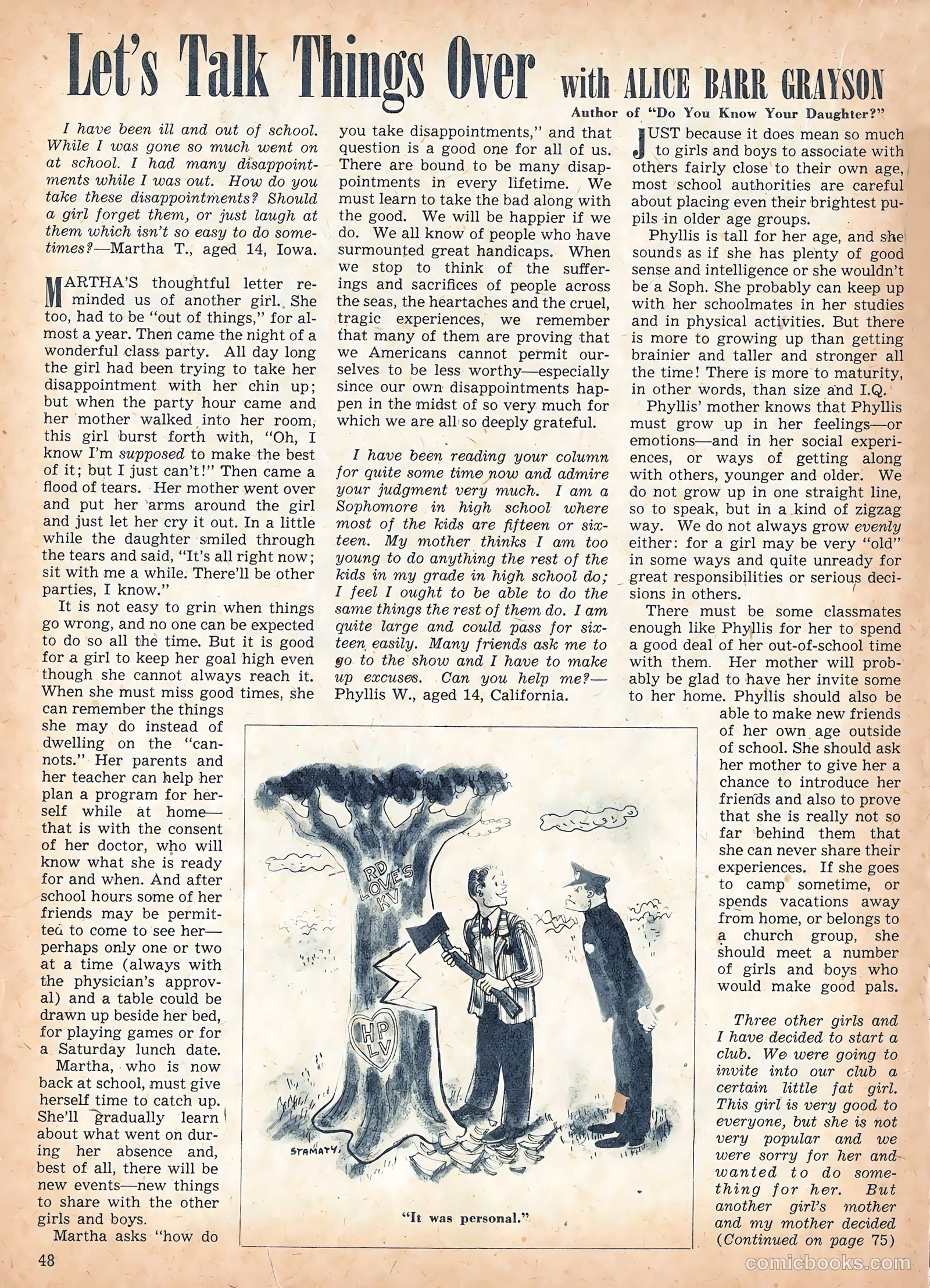 Calling All Girls #54 — page 49 of 85