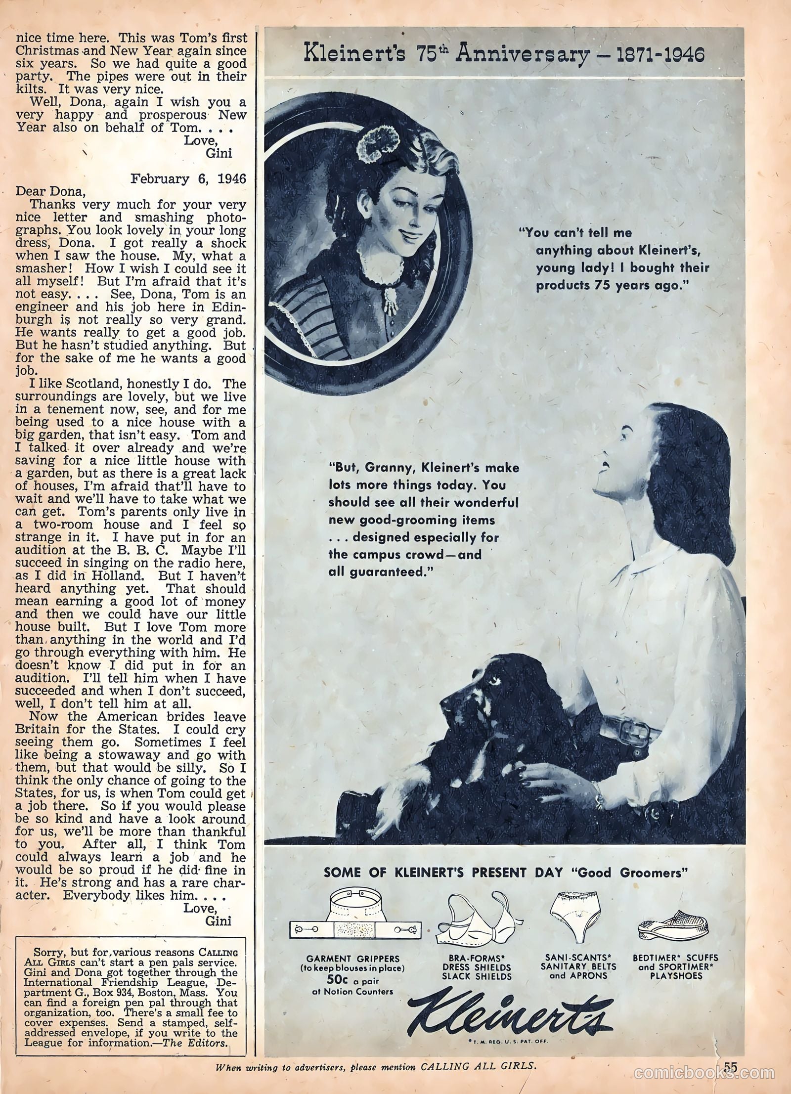 Calling All Girls #54 — page 56 of 85