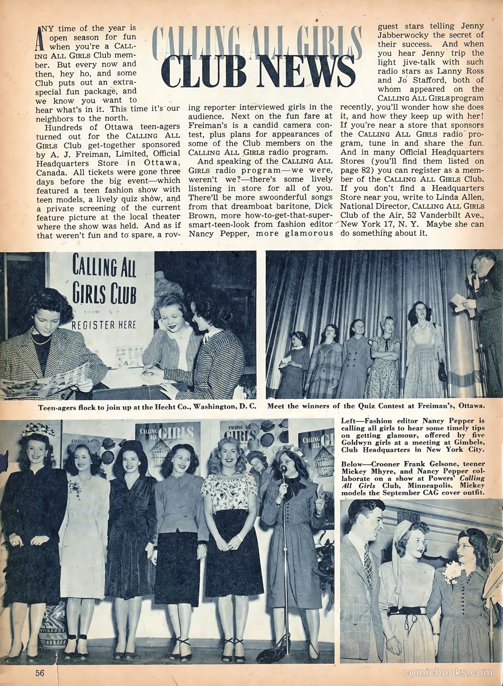 Calling All Girls #54 — page 57 of 85