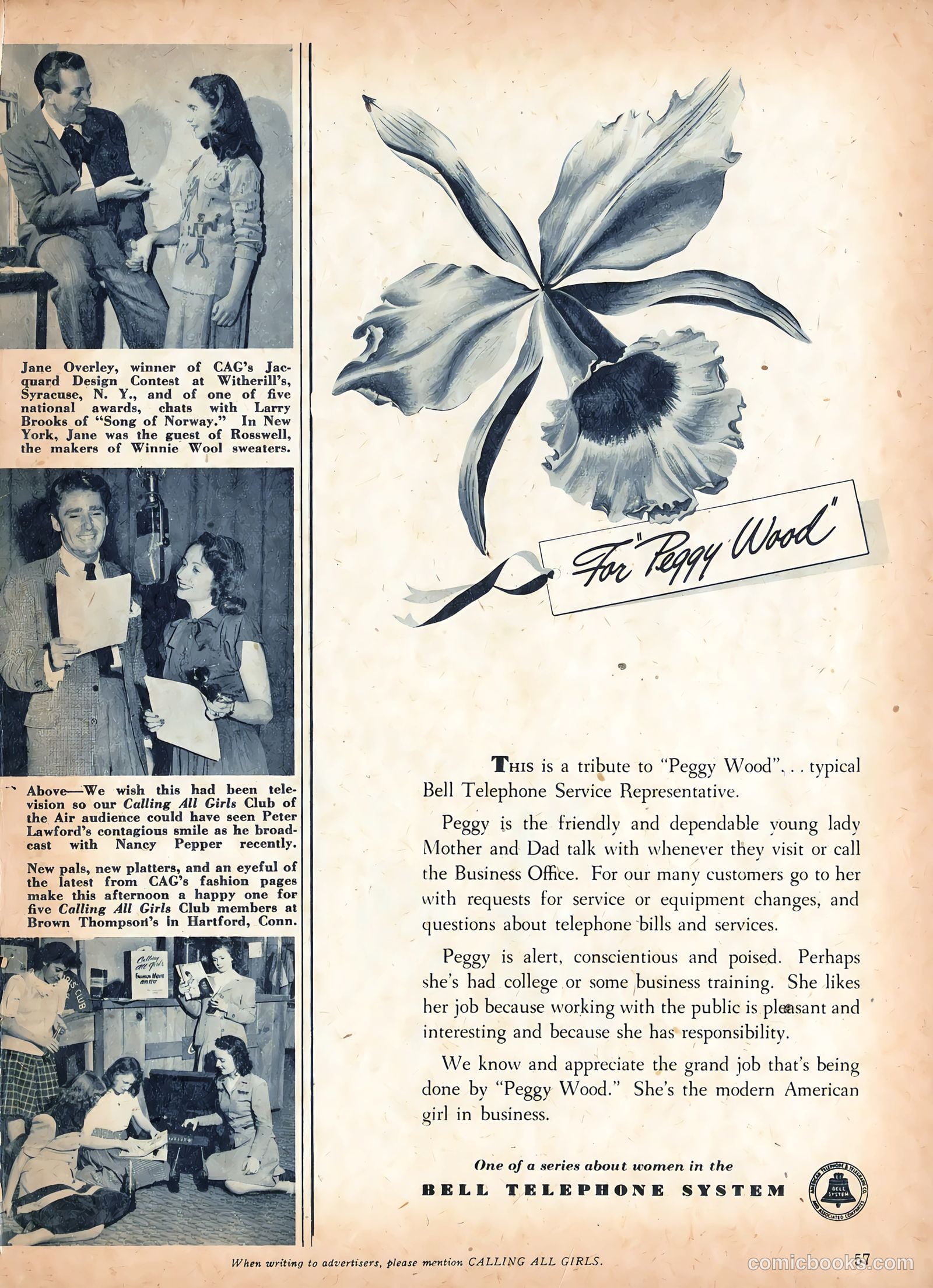 Calling All Girls #54 — page 58 of 85