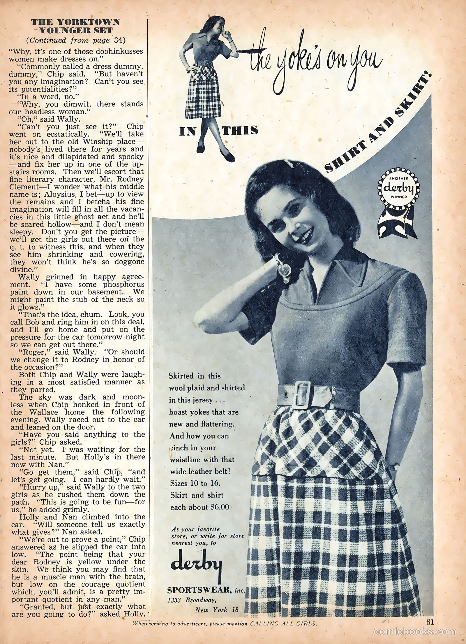 Calling All Girls #54 — page 62 of 85