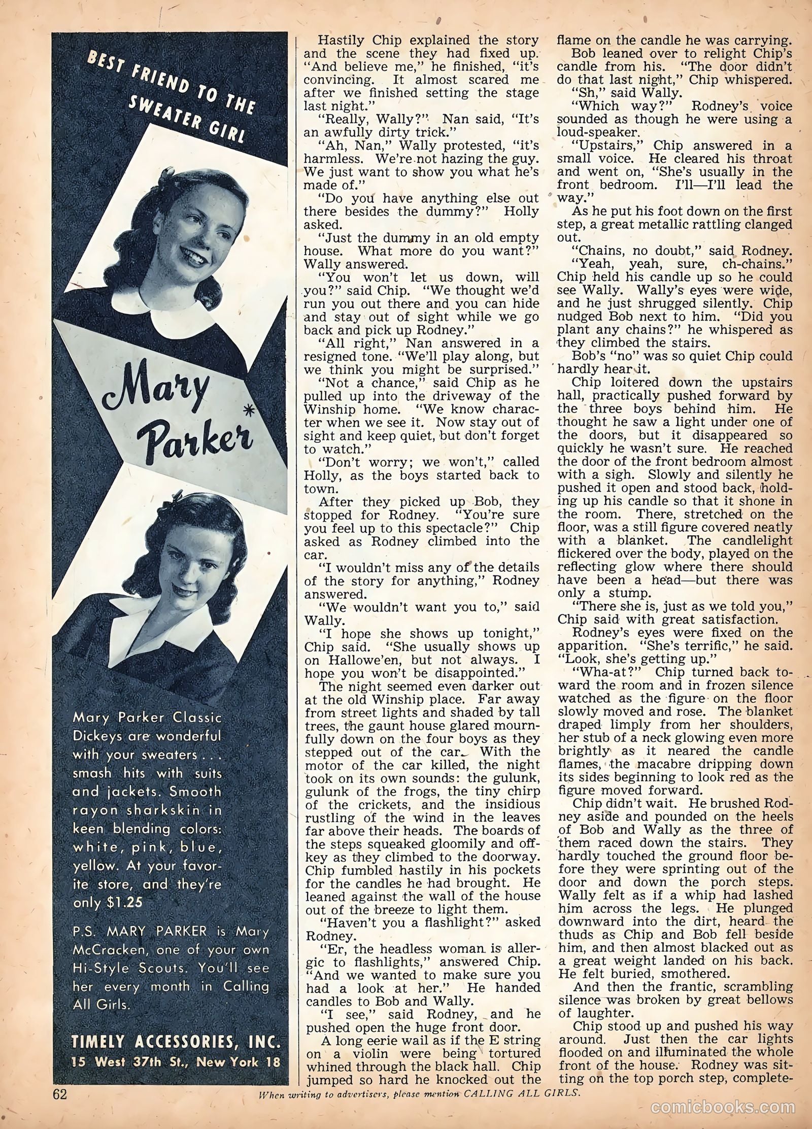 Calling All Girls #54 — page 63 of 85