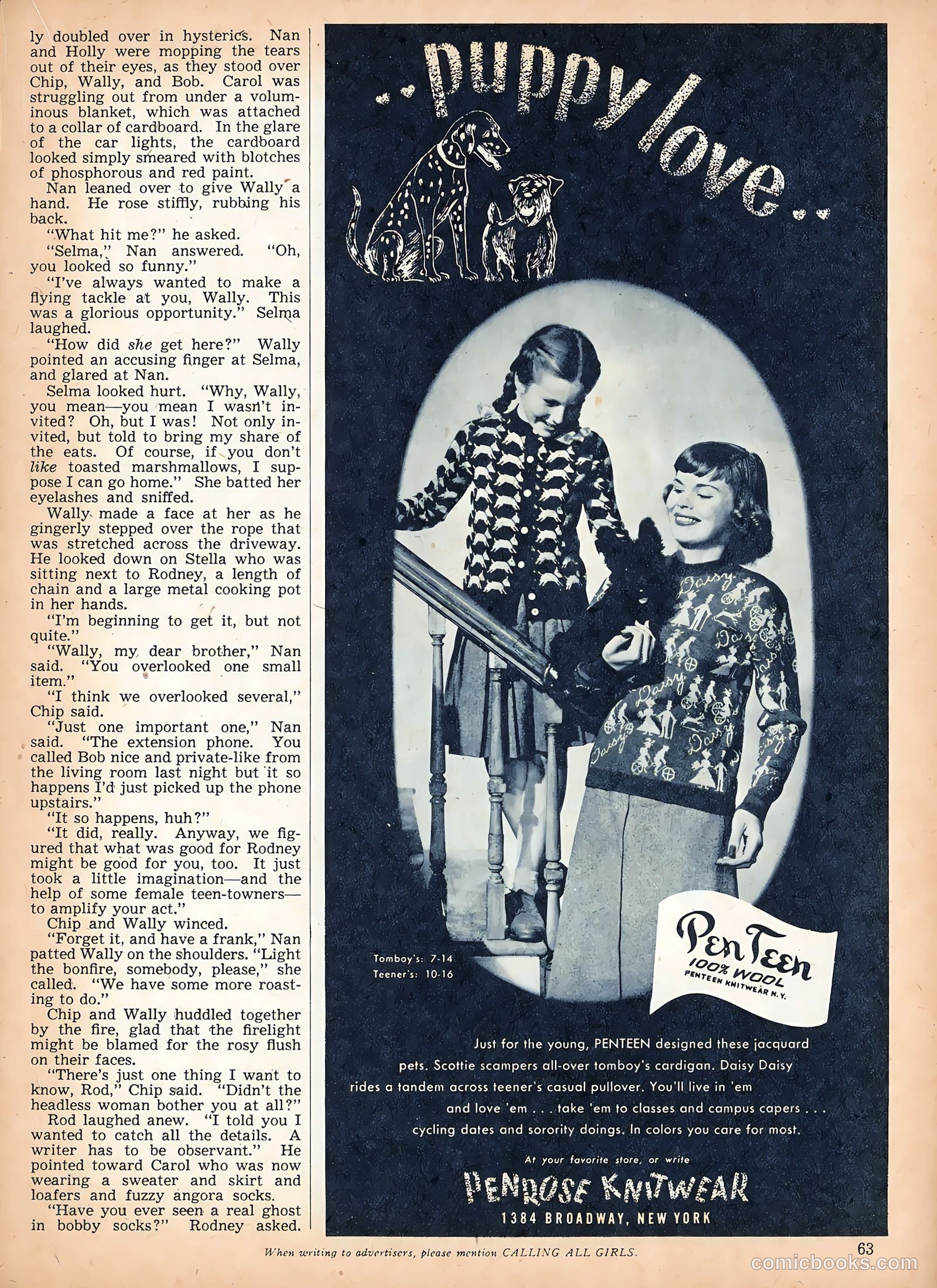 Calling All Girls #54 — page 64 of 85