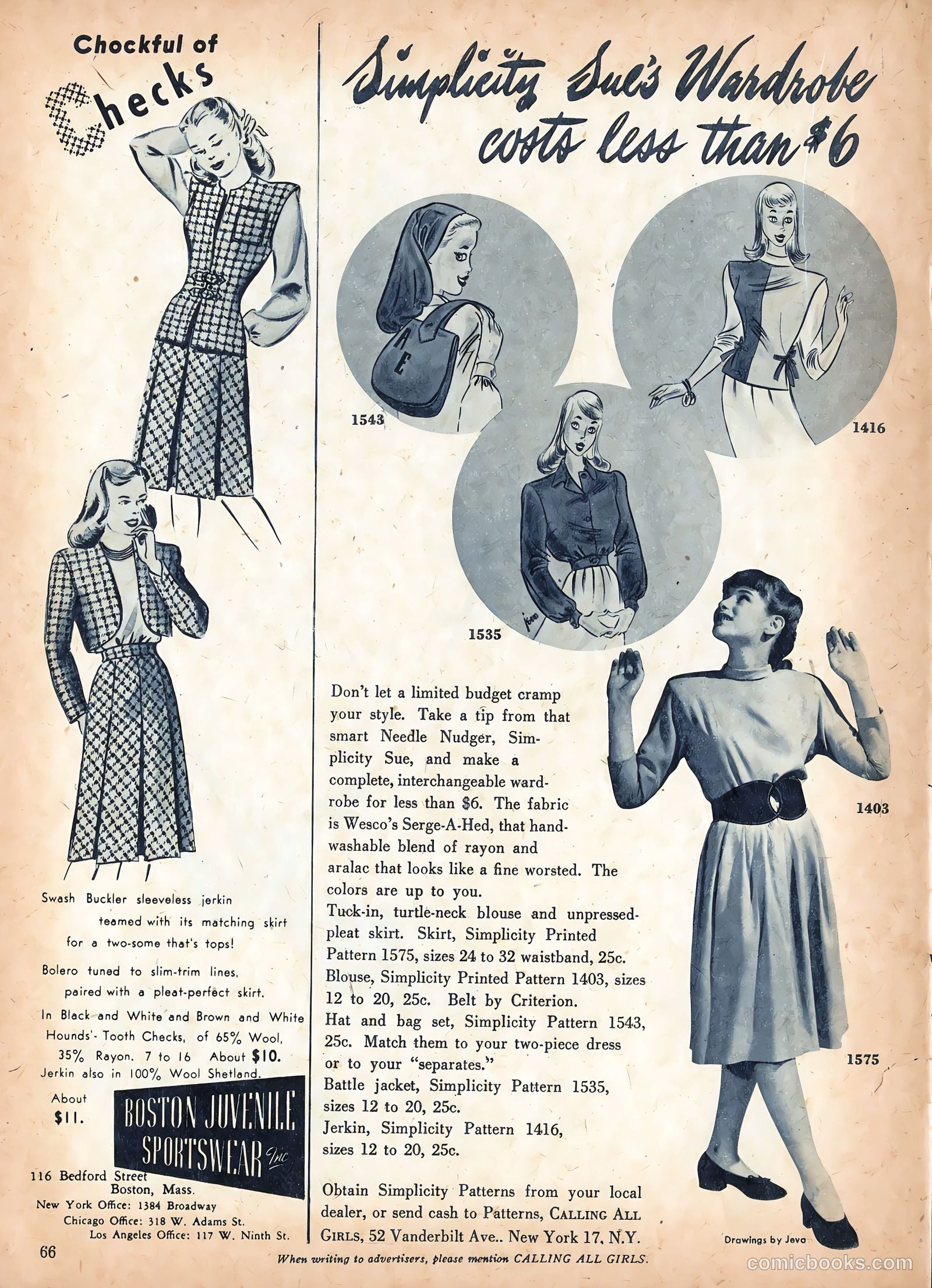 Calling All Girls #54 — page 67 of 85