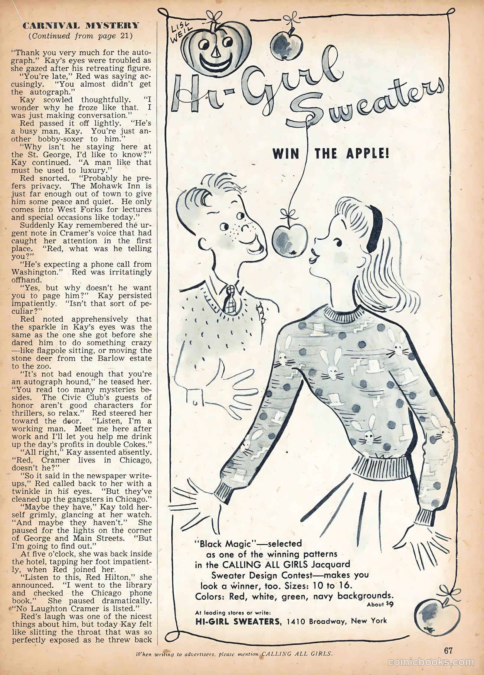 Calling All Girls #54 — page 68 of 85