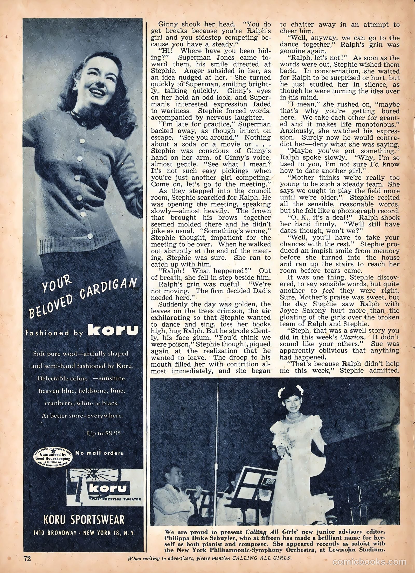 Calling All Girls #54 — page 73 of 85