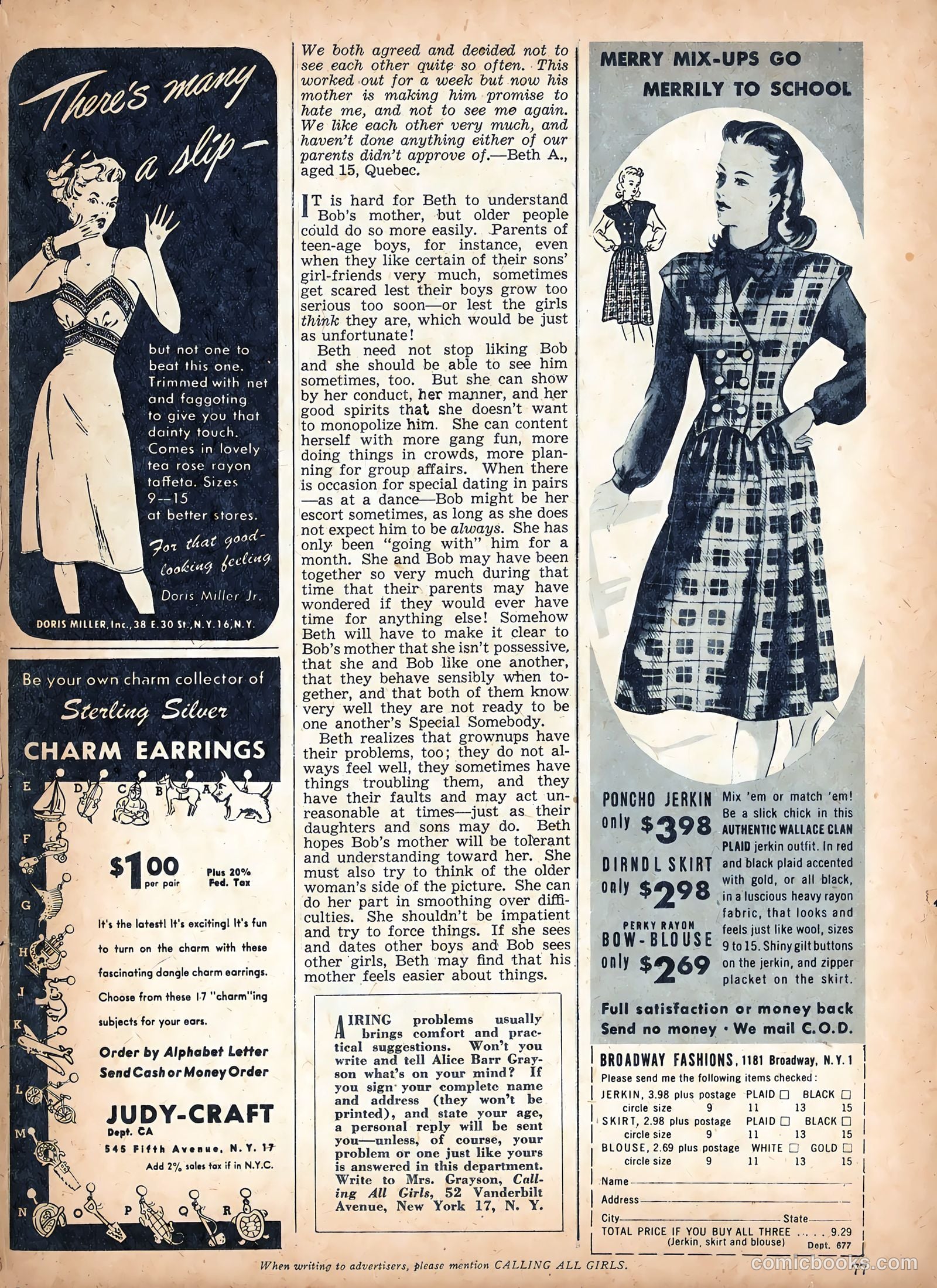 Calling All Girls #54 — page 78 of 85