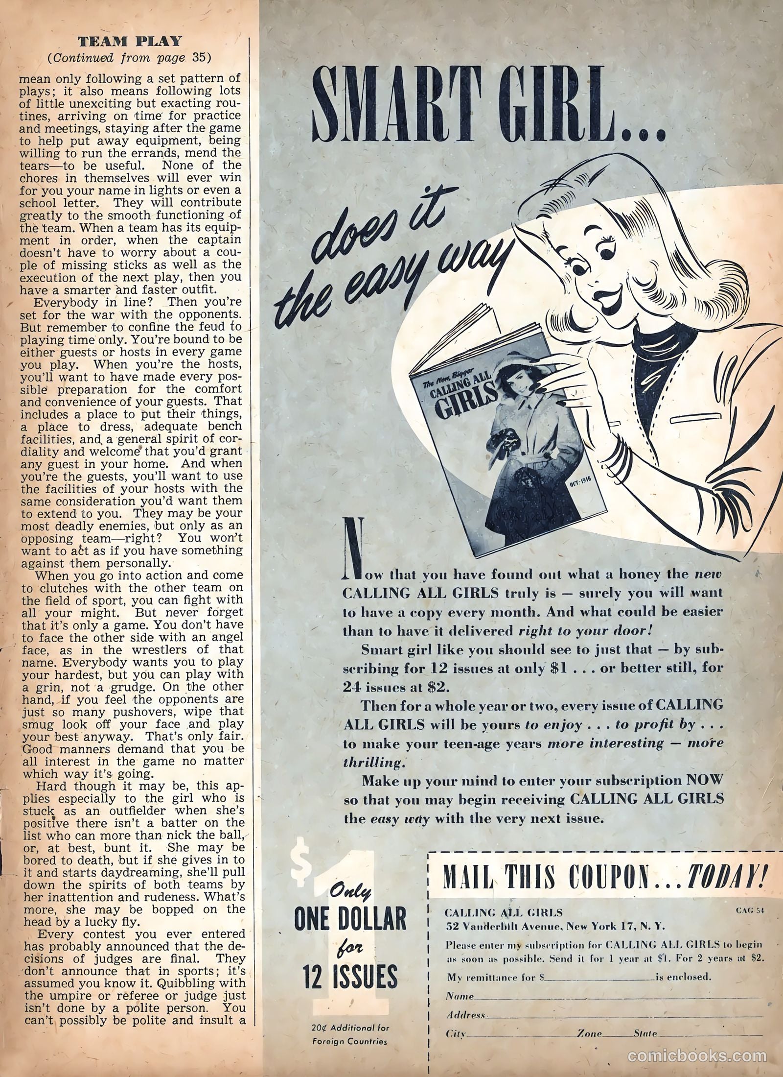Calling All Girls #54 — page 80 of 85