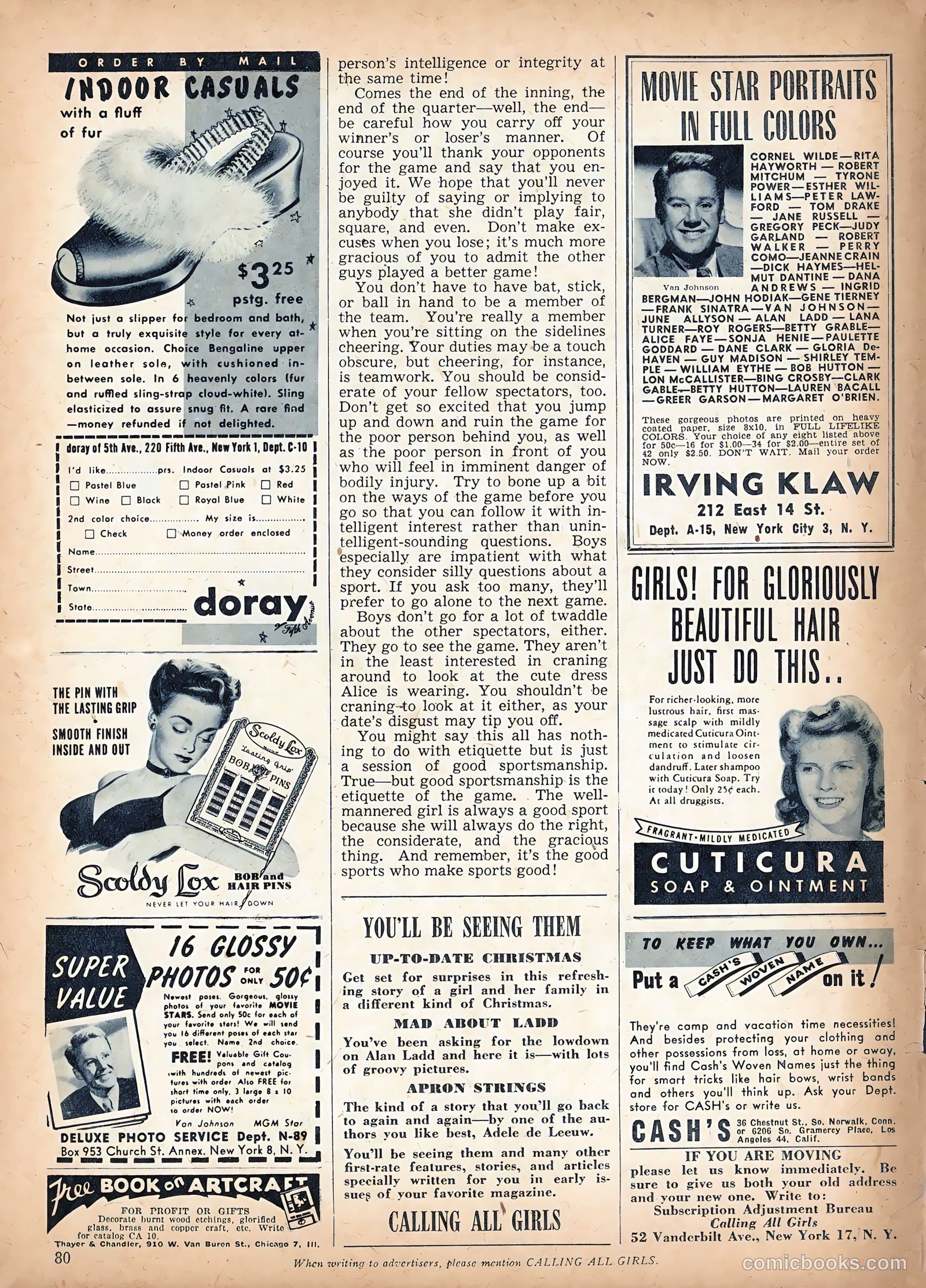 Calling All Girls #54 — page 81 of 85