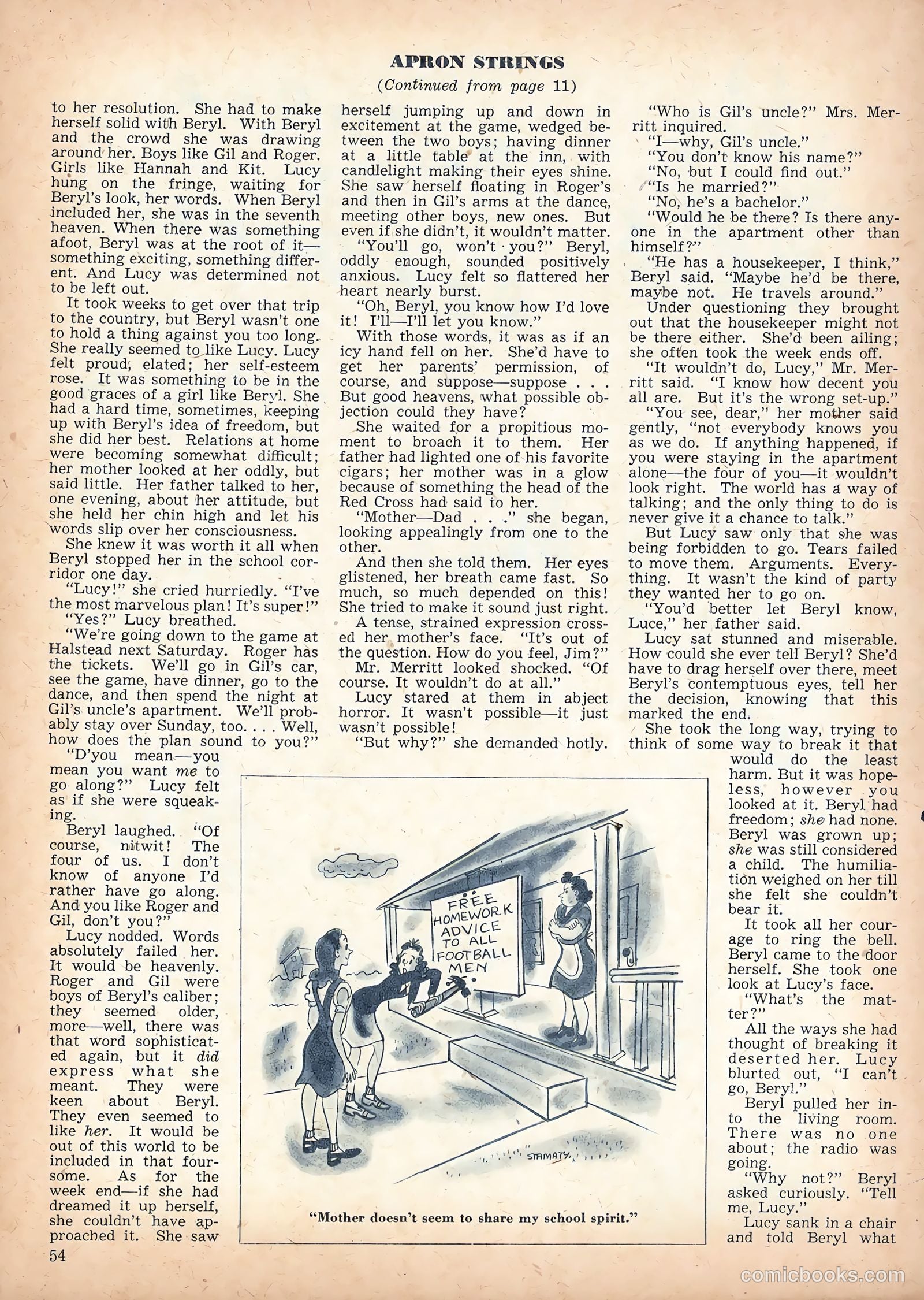 Calling All Girls #55 — page 60 of 90