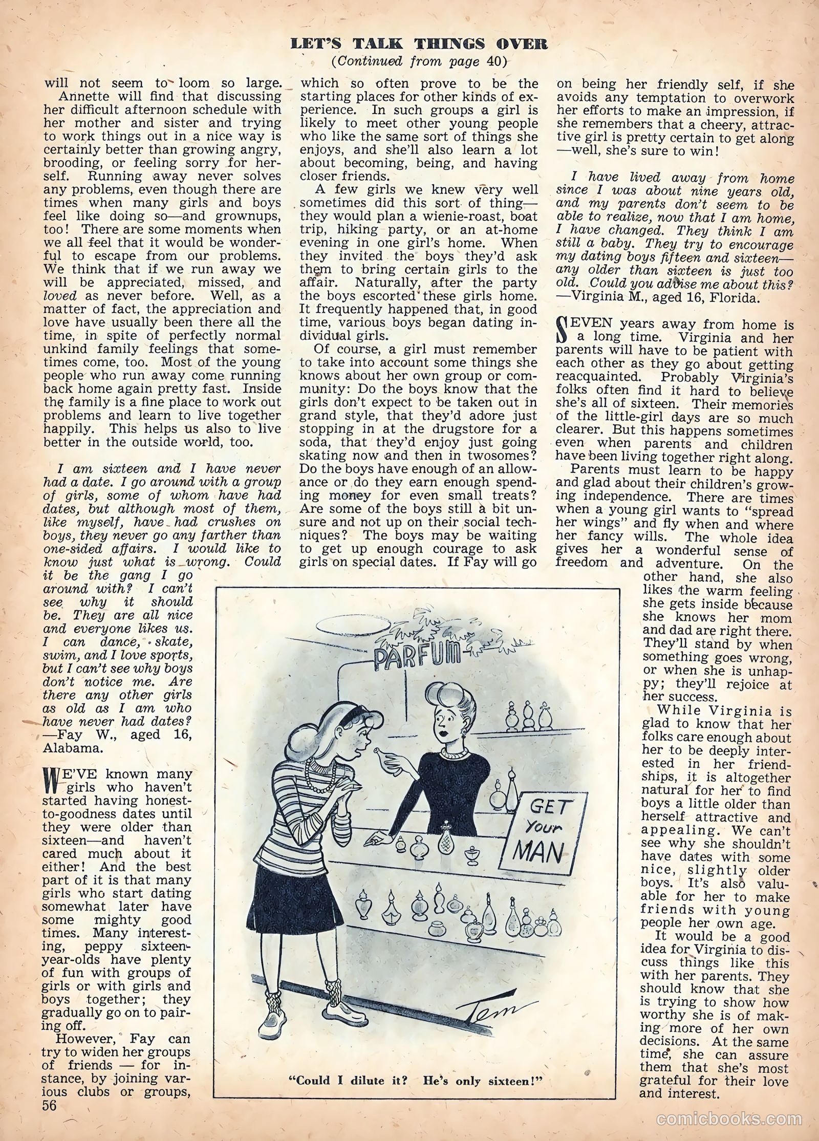 Calling All Girls #55 — page 62 of 90