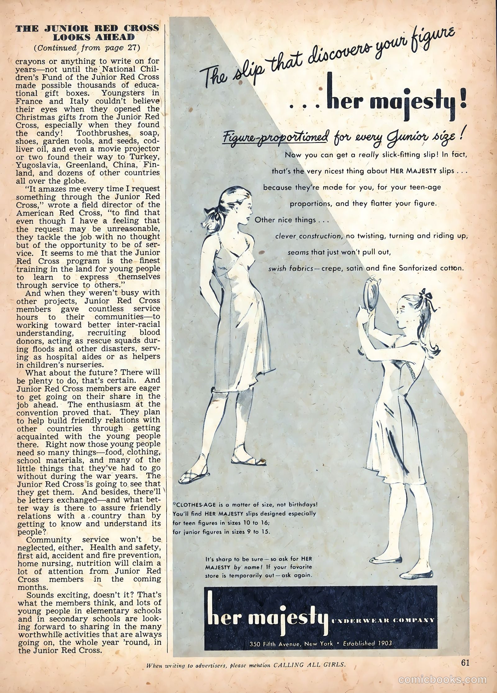 Calling All Girls #55 — page 67 of 90