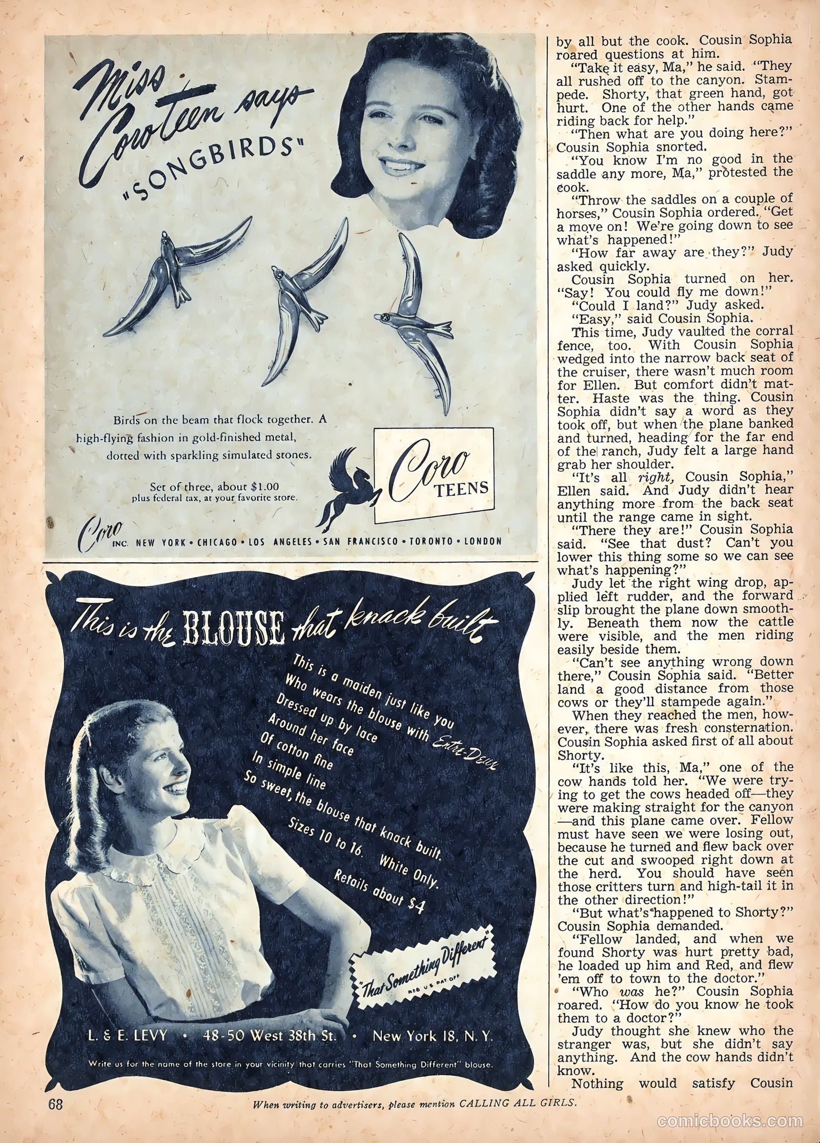 Calling All Girls #55 — page 74 of 90