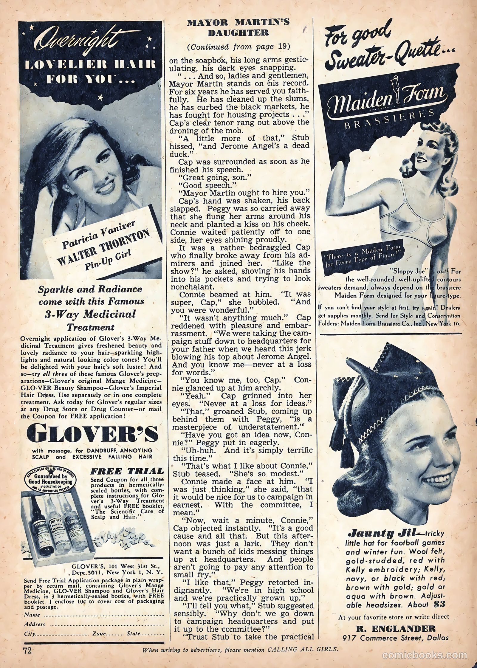 Calling All Girls #55 — page 78 of 90