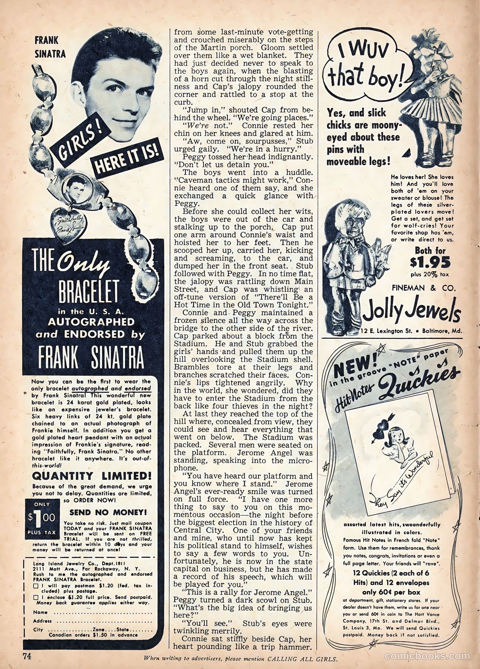 Calling All Girls #55 — page 80 of 90