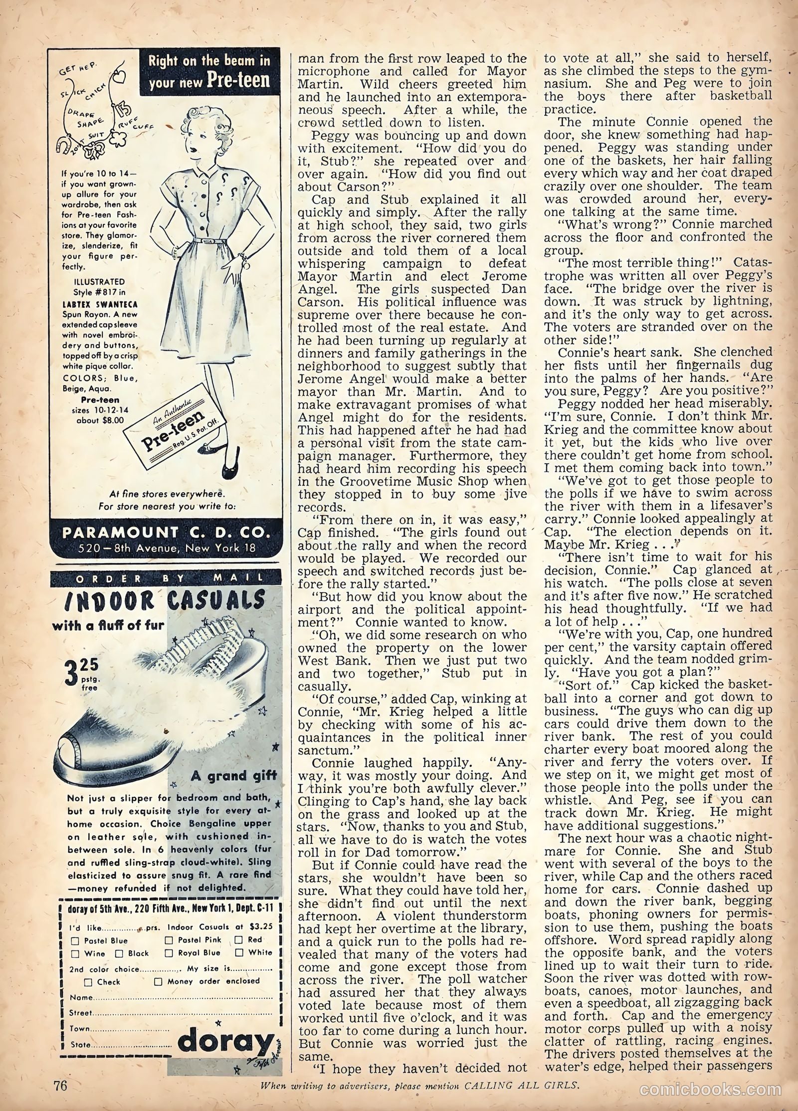 Calling All Girls #55 — page 82 of 90
