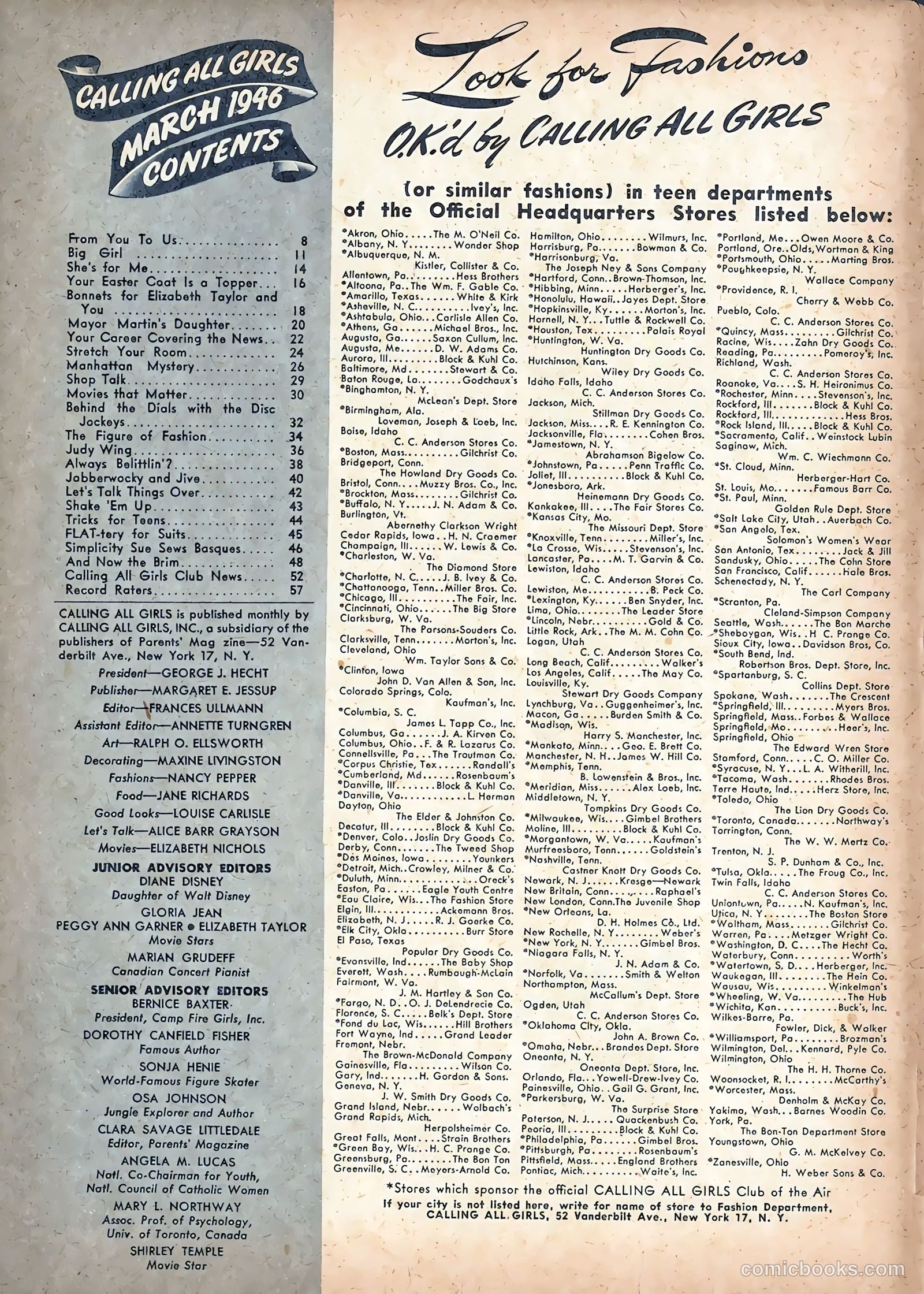 Calling All Girls #55 — page 88 of 90