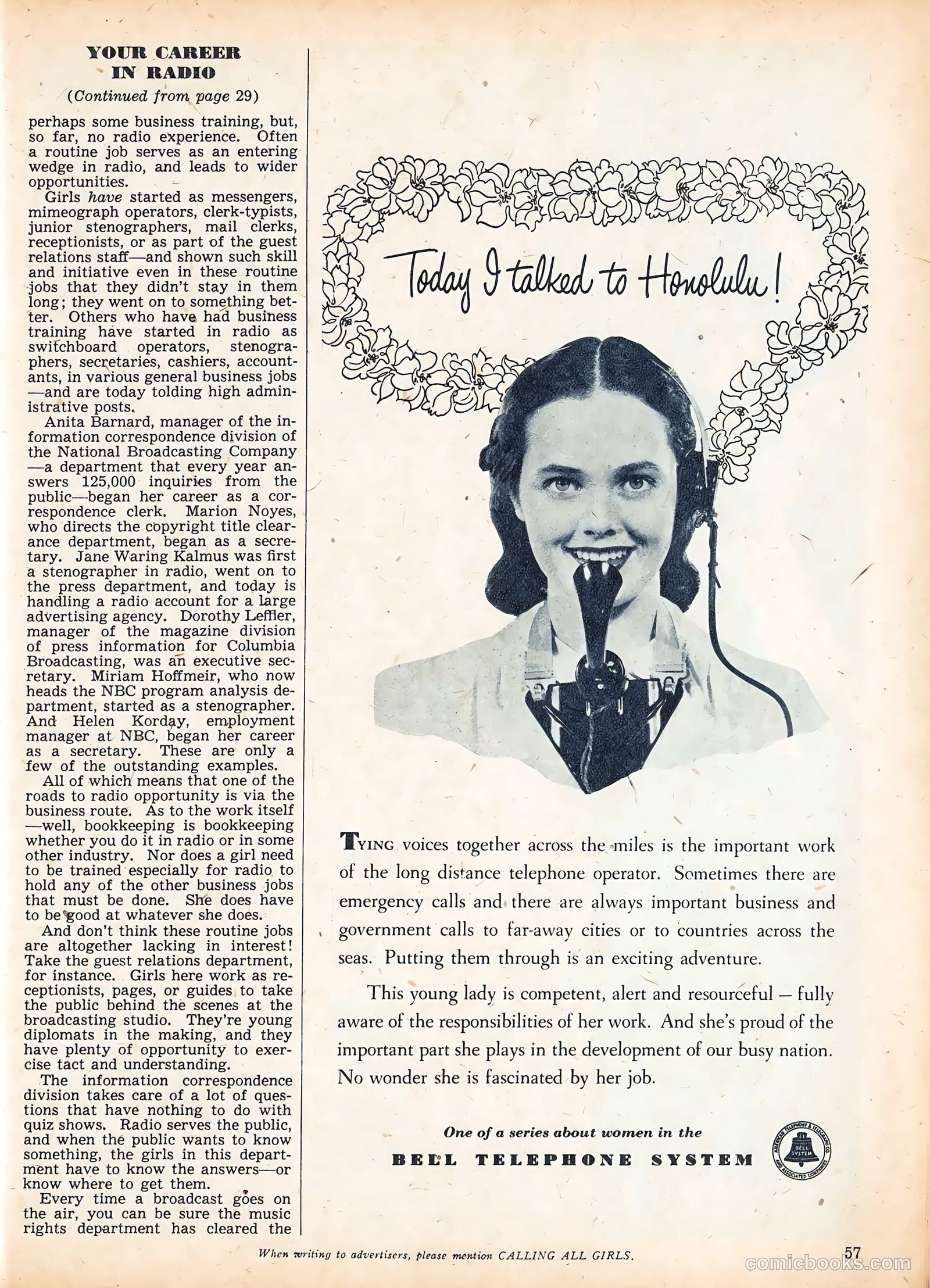 Calling All Girls #56 — page 50 of 76