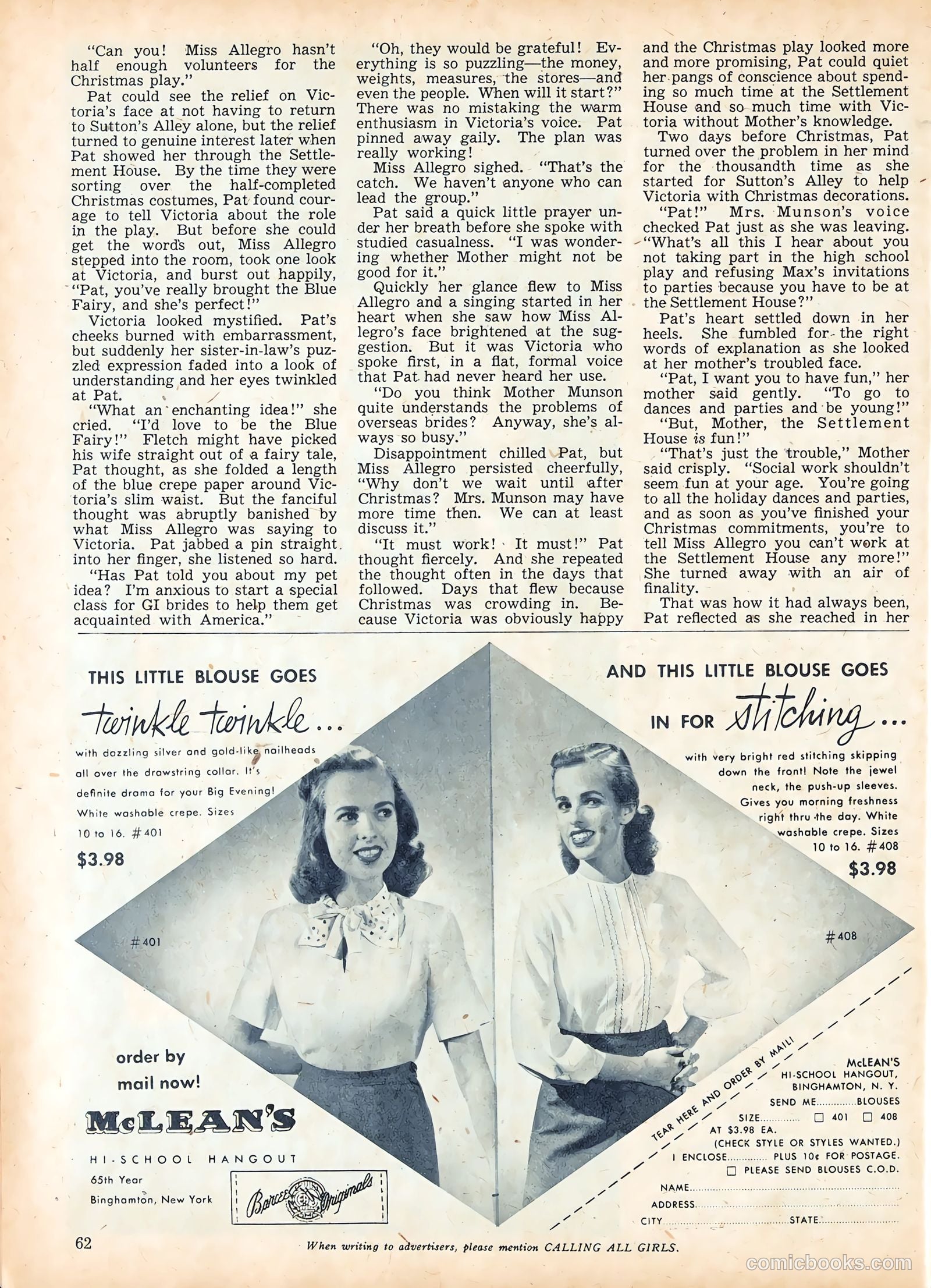 Calling All Girls #56 — page 55 of 76