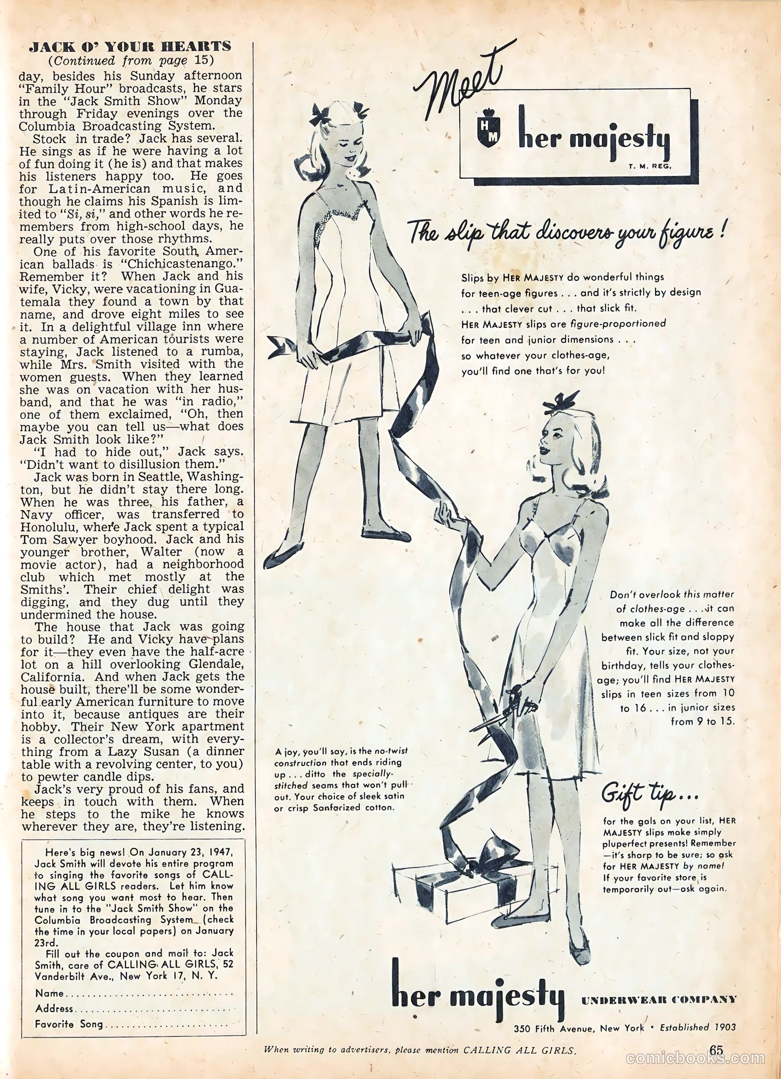Calling All Girls #56 — page 58 of 76