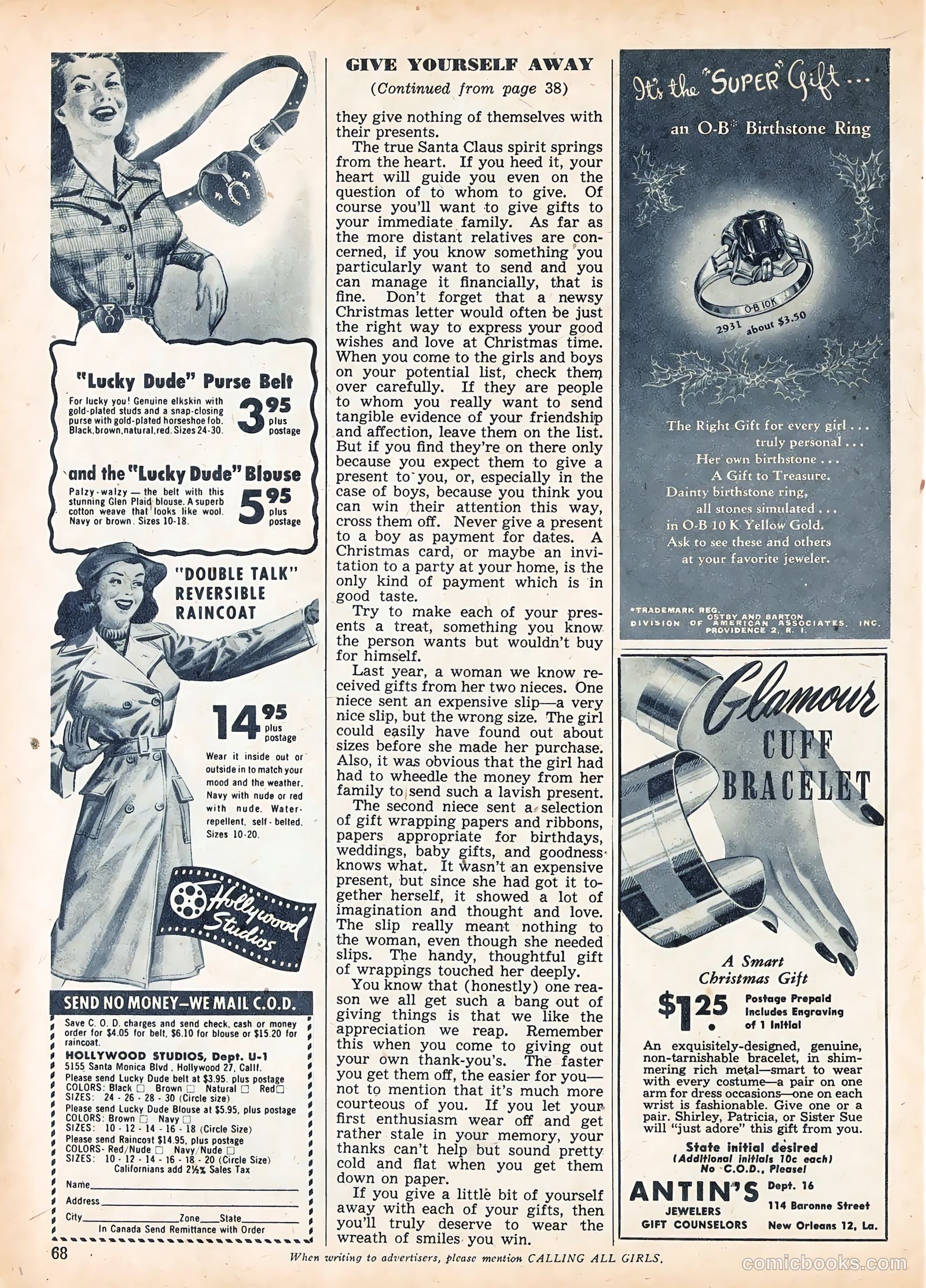 Calling All Girls #56 — page 61 of 76