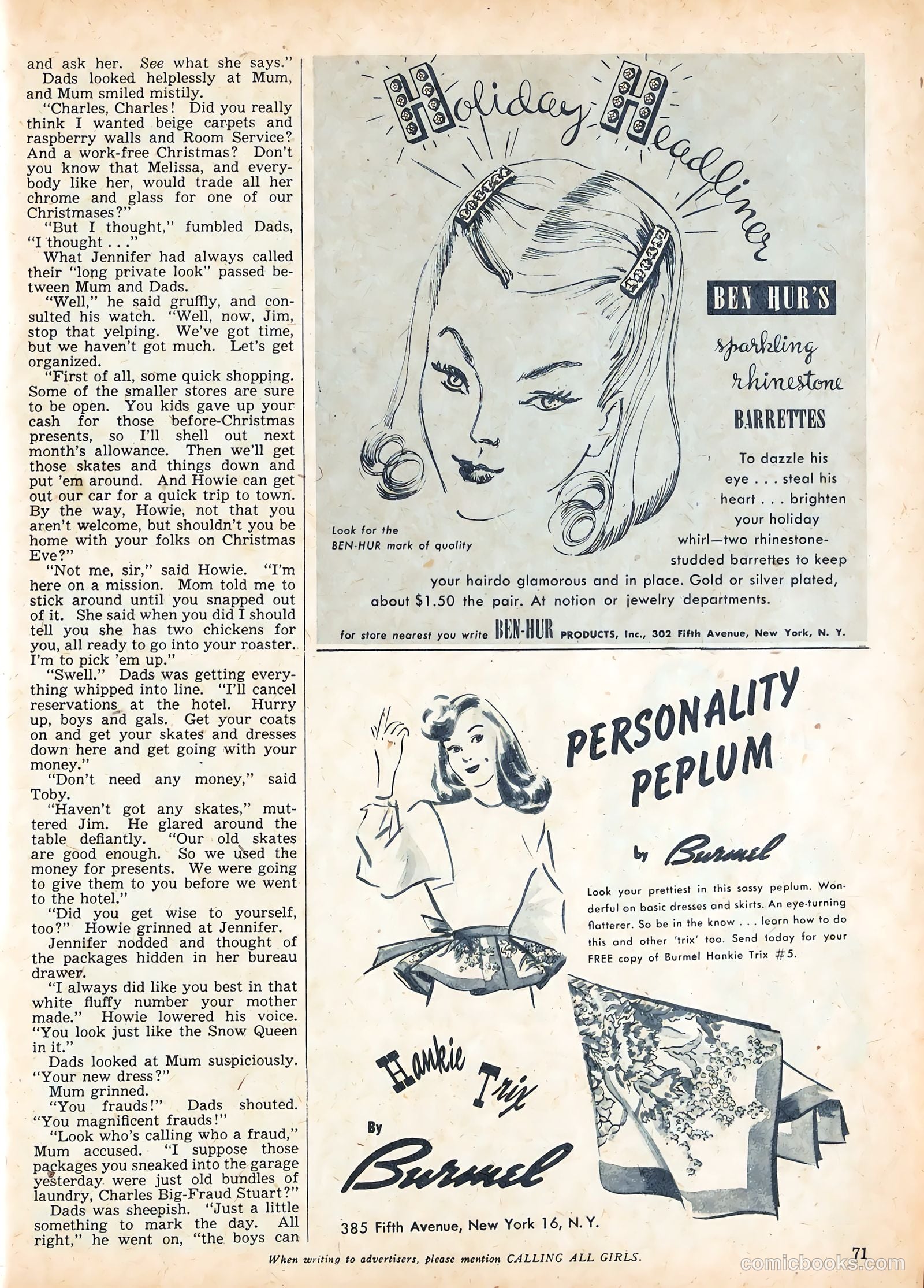 Calling All Girls #56 — page 64 of 76