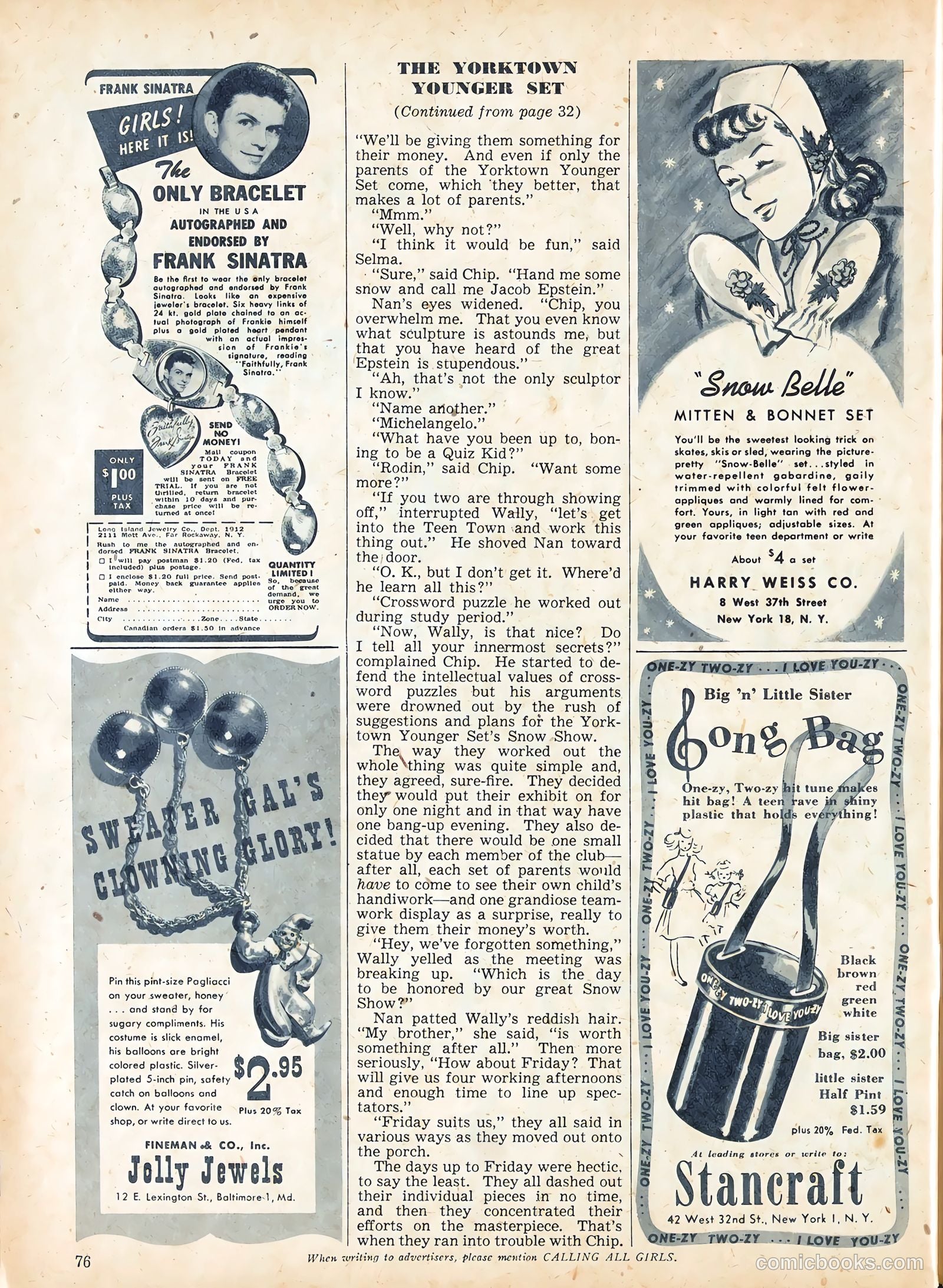 Calling All Girls #56 — page 68 of 76