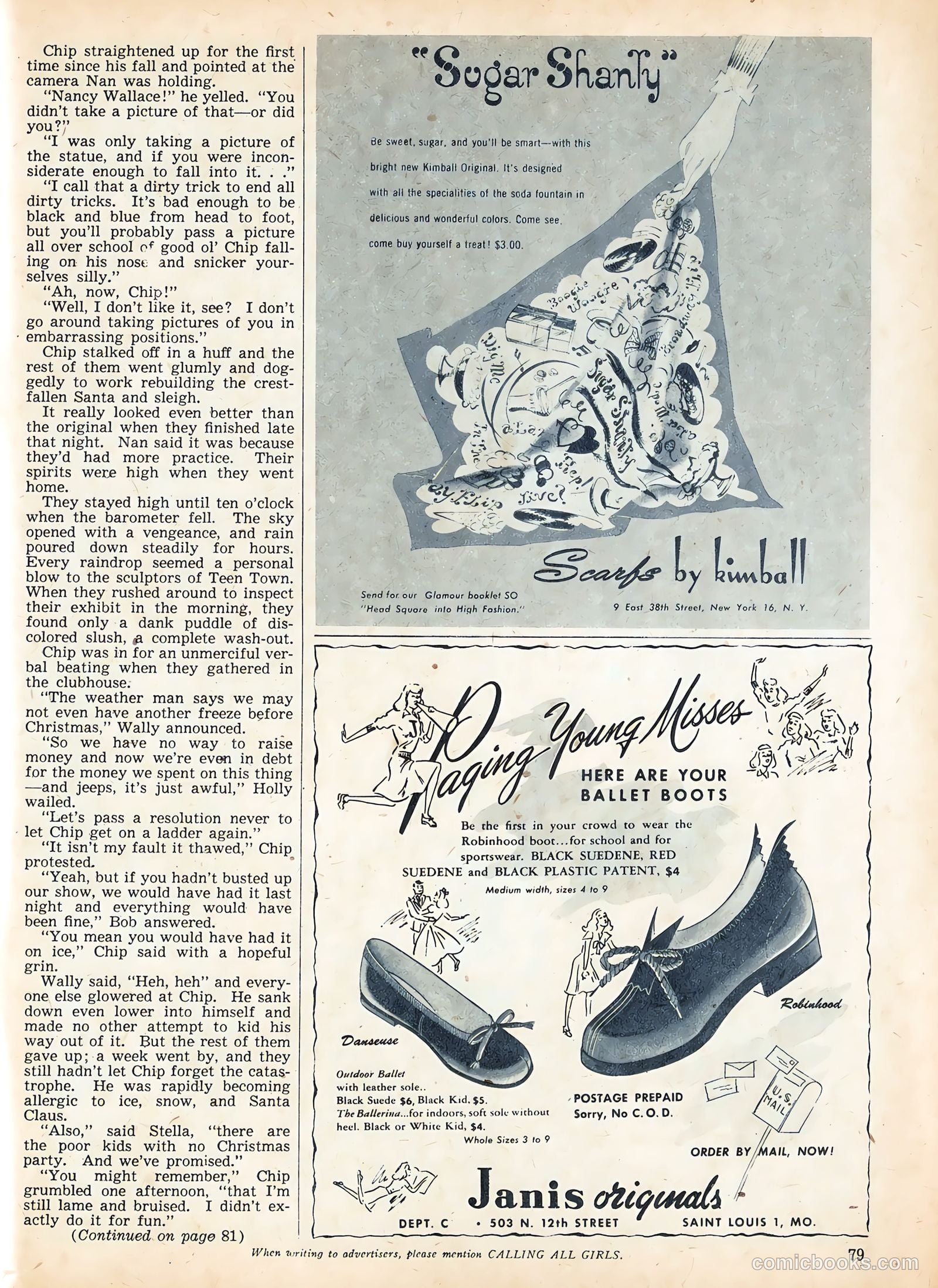 Calling All Girls #56 — page 71 of 76