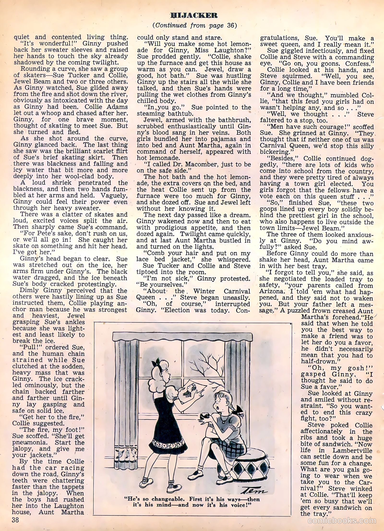 Calling All Girls #57 — page 38 of 68