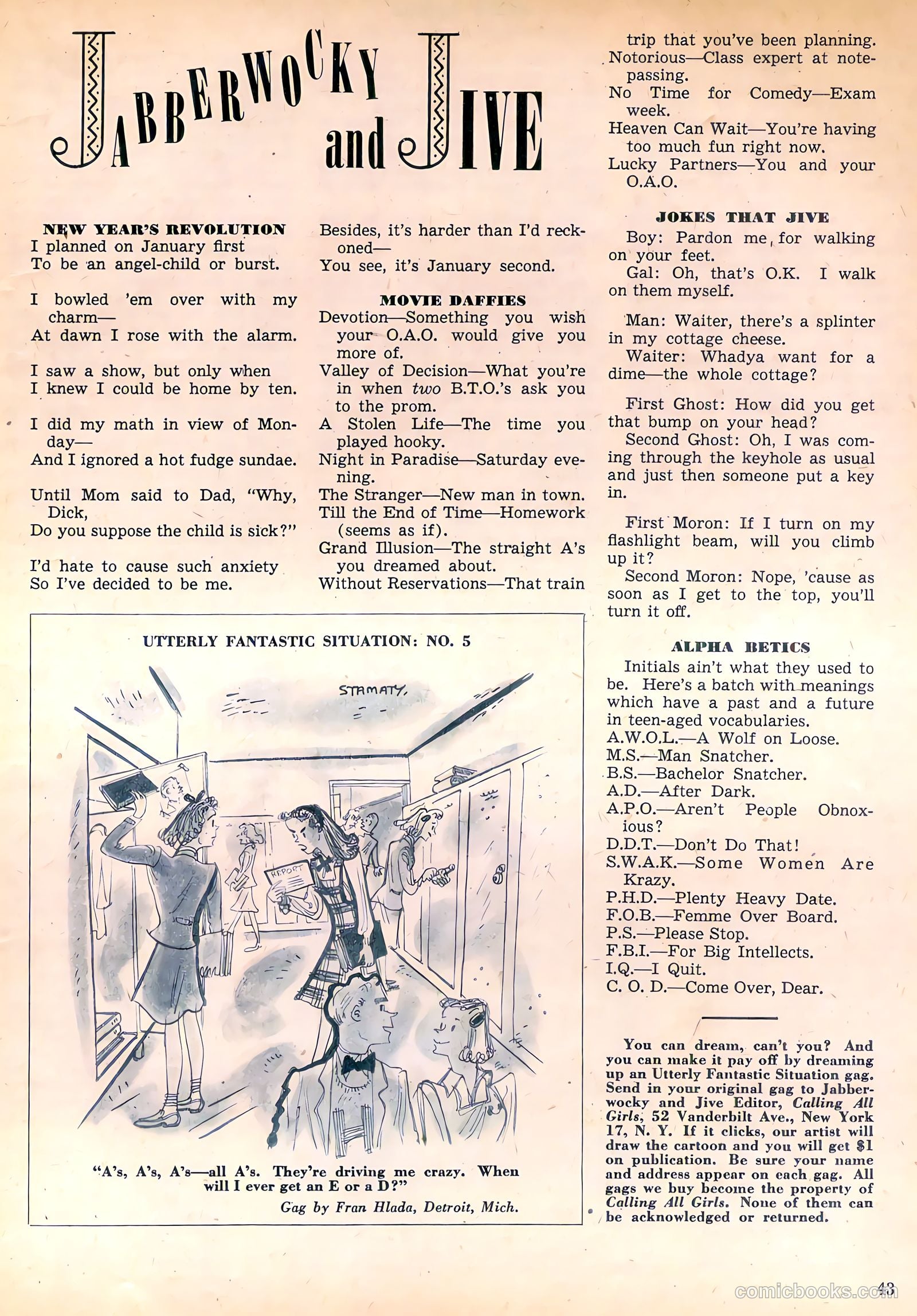 Calling All Girls #57 — page 43 of 68