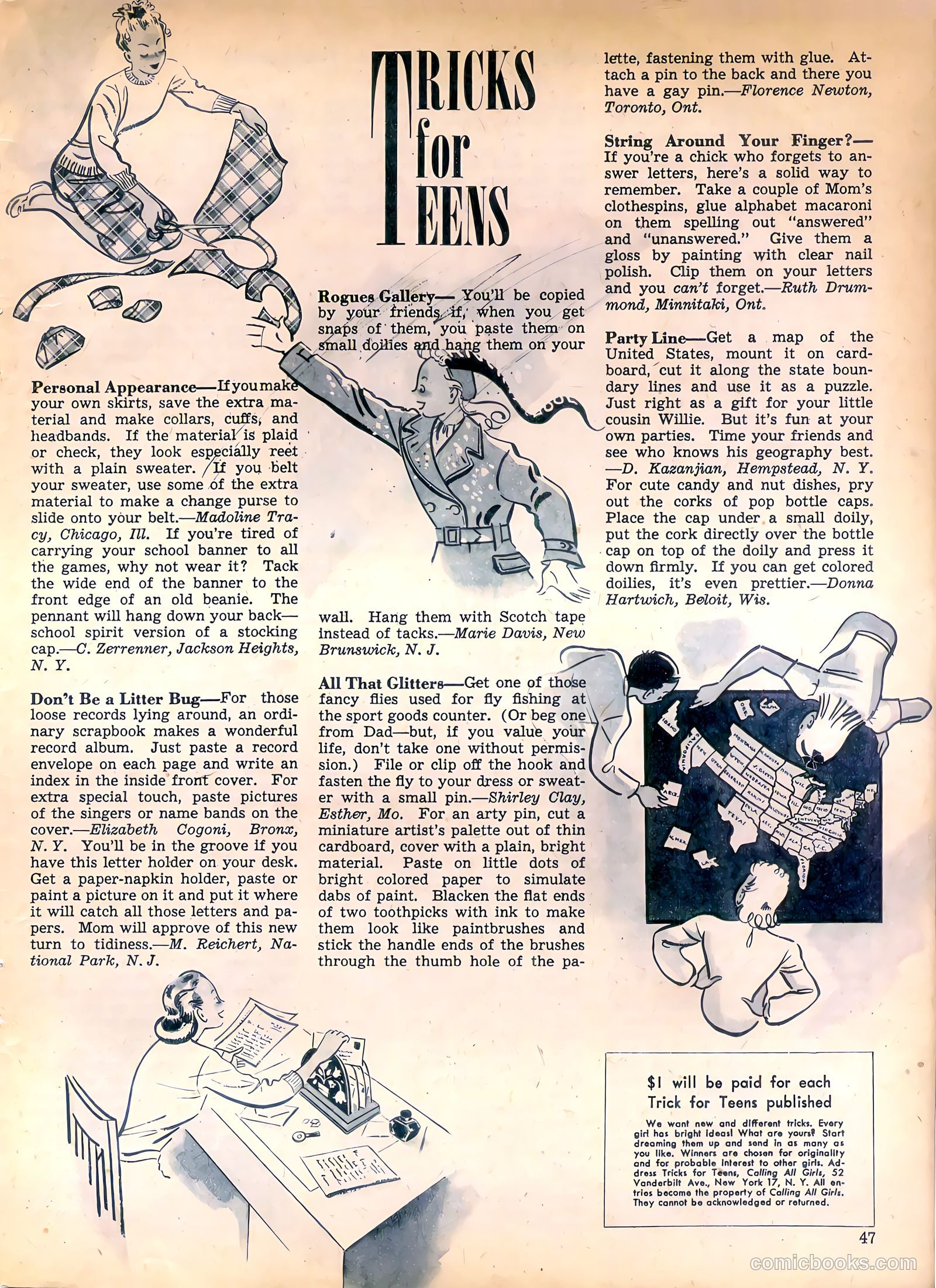 Calling All Girls #57 — page 47 of 68