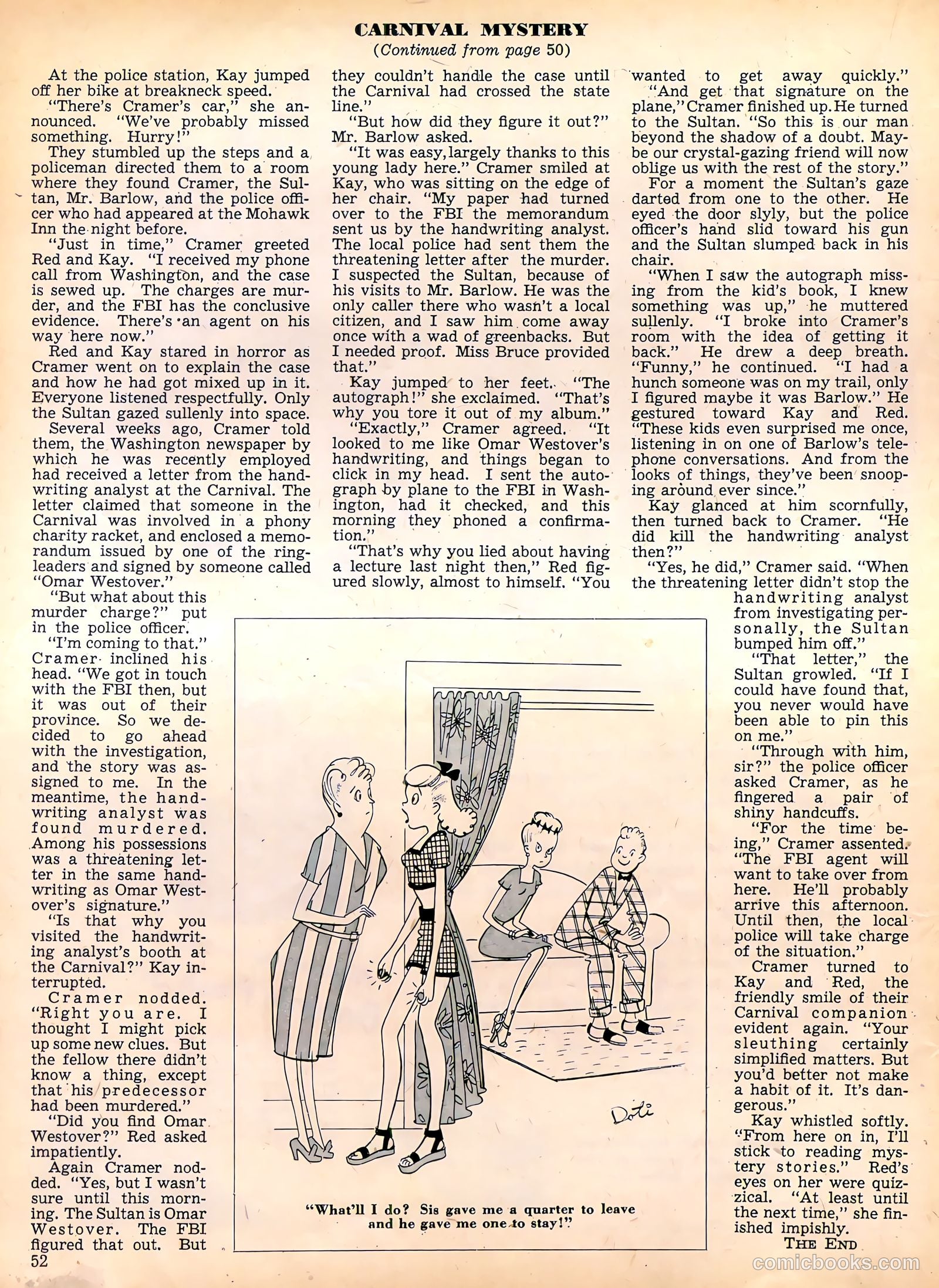 Calling All Girls #57 — page 52 of 68