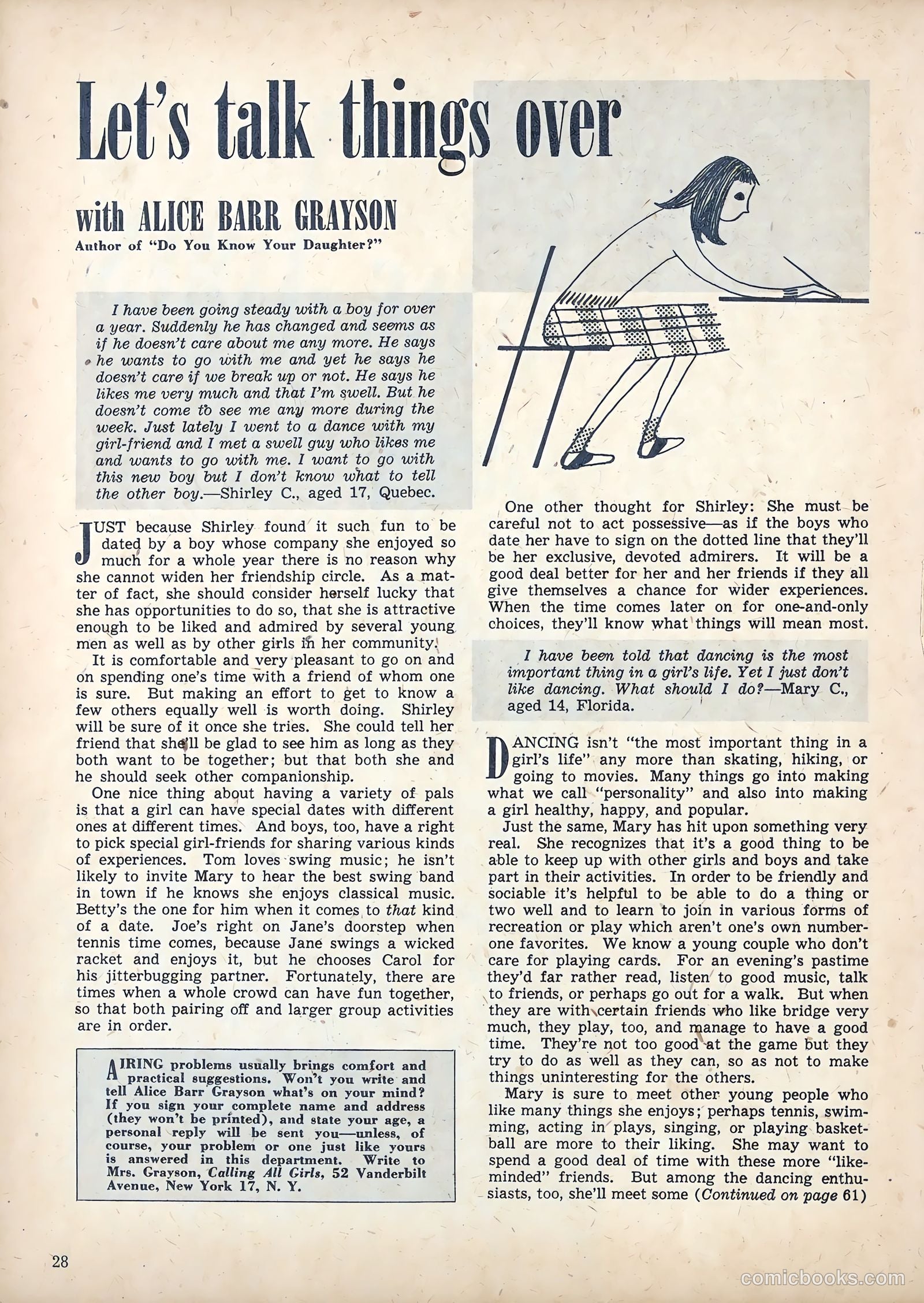 Calling All Girls #59 — page 29 of 105