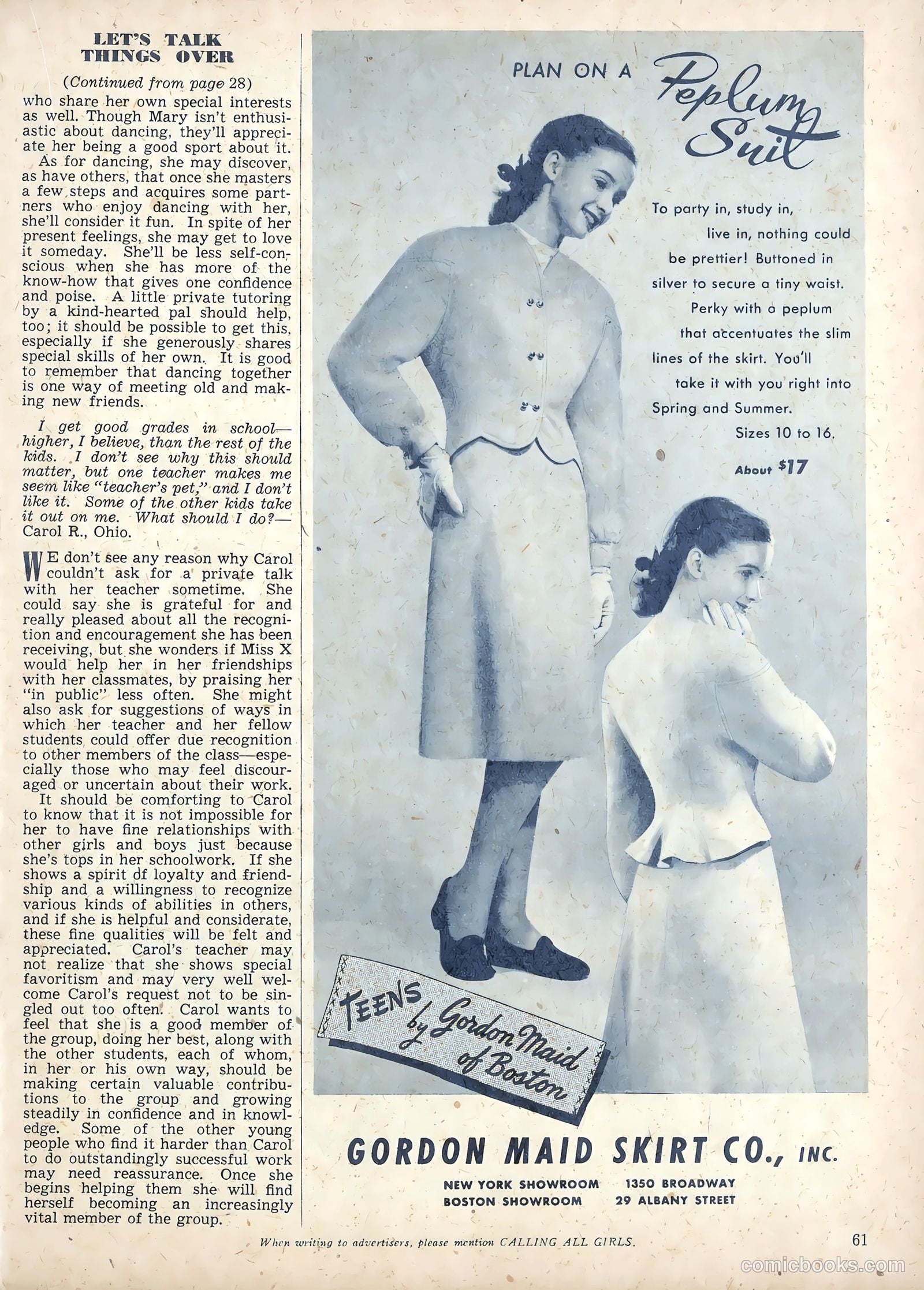 Calling All Girls #59 — page 66 of 105