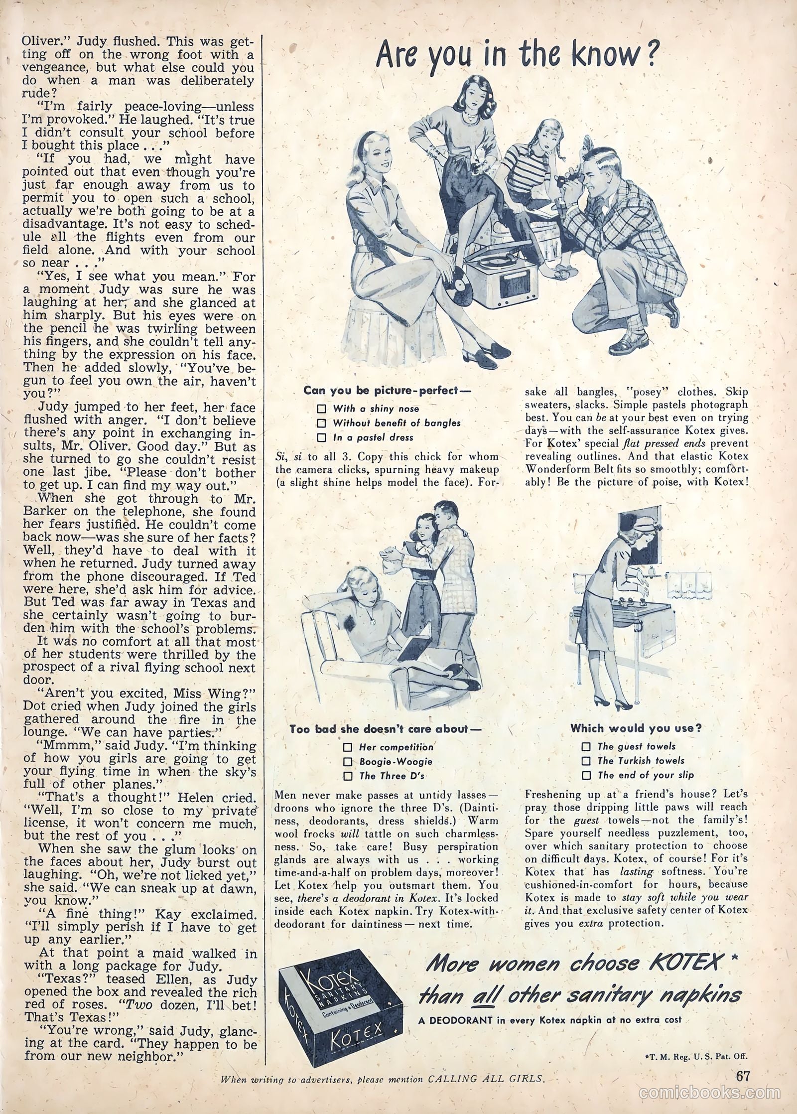 Calling All Girls #59 — page 72 of 105