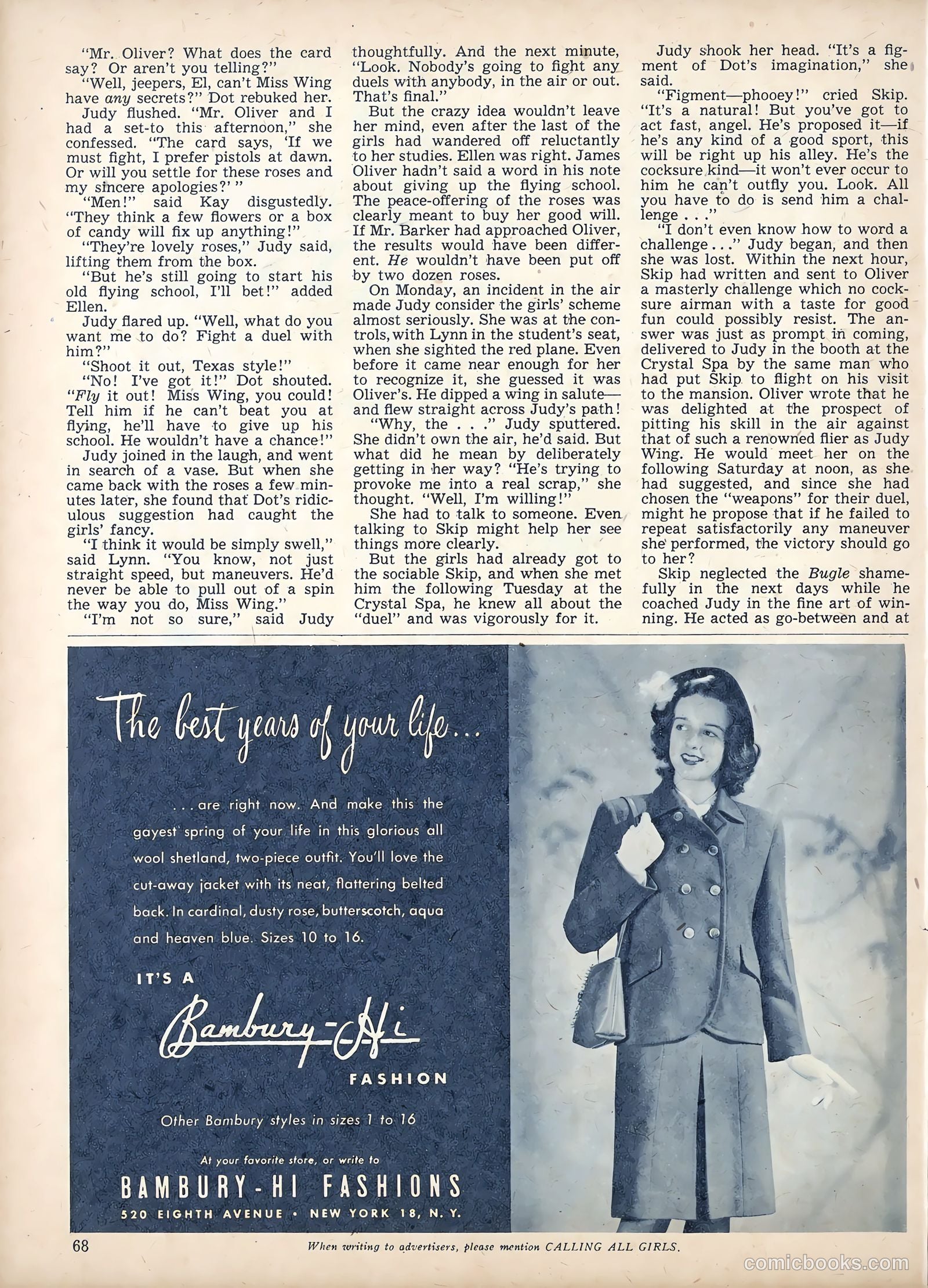 Calling All Girls #59 — page 73 of 105