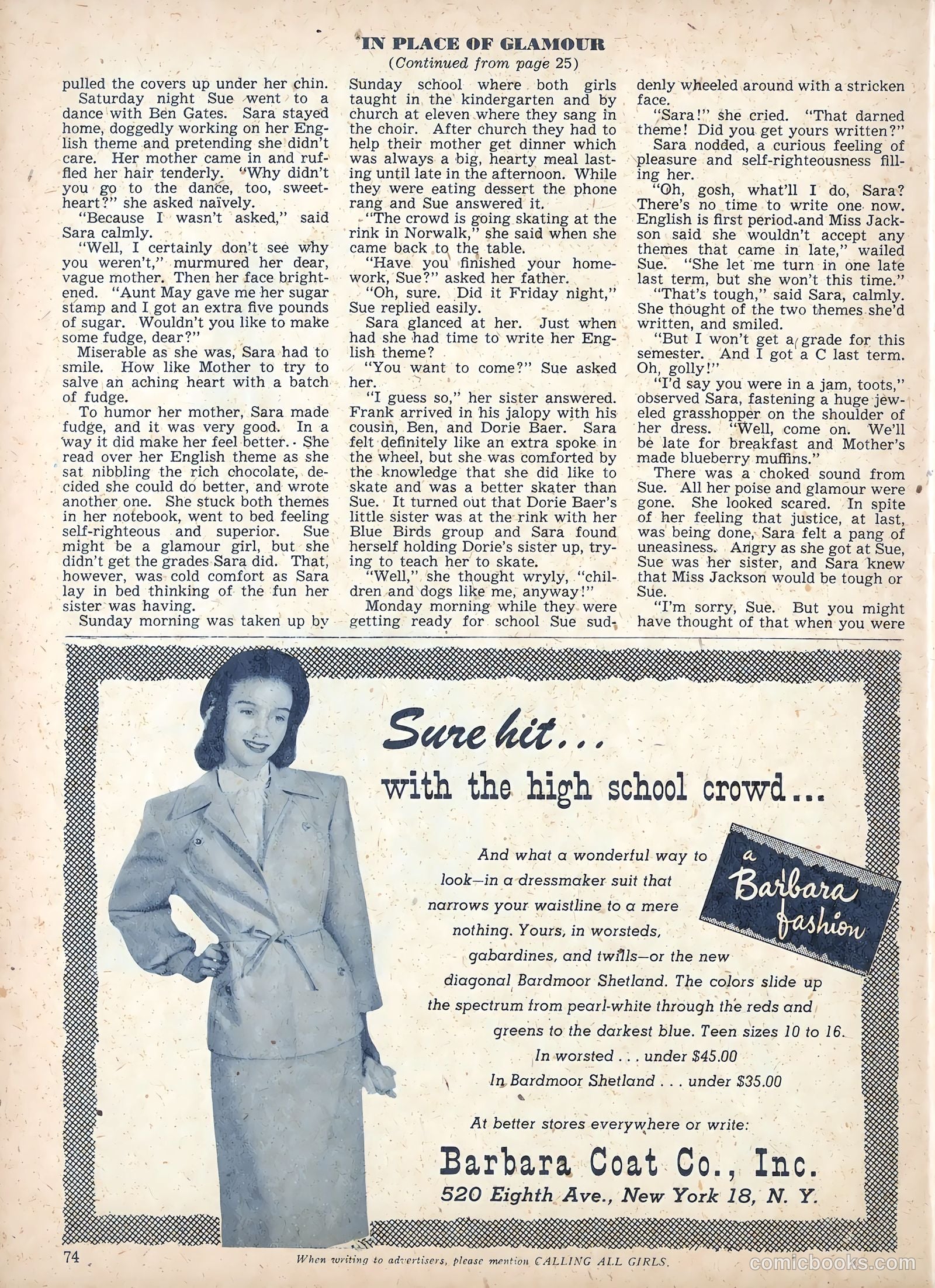 Calling All Girls #59 — page 79 of 105
