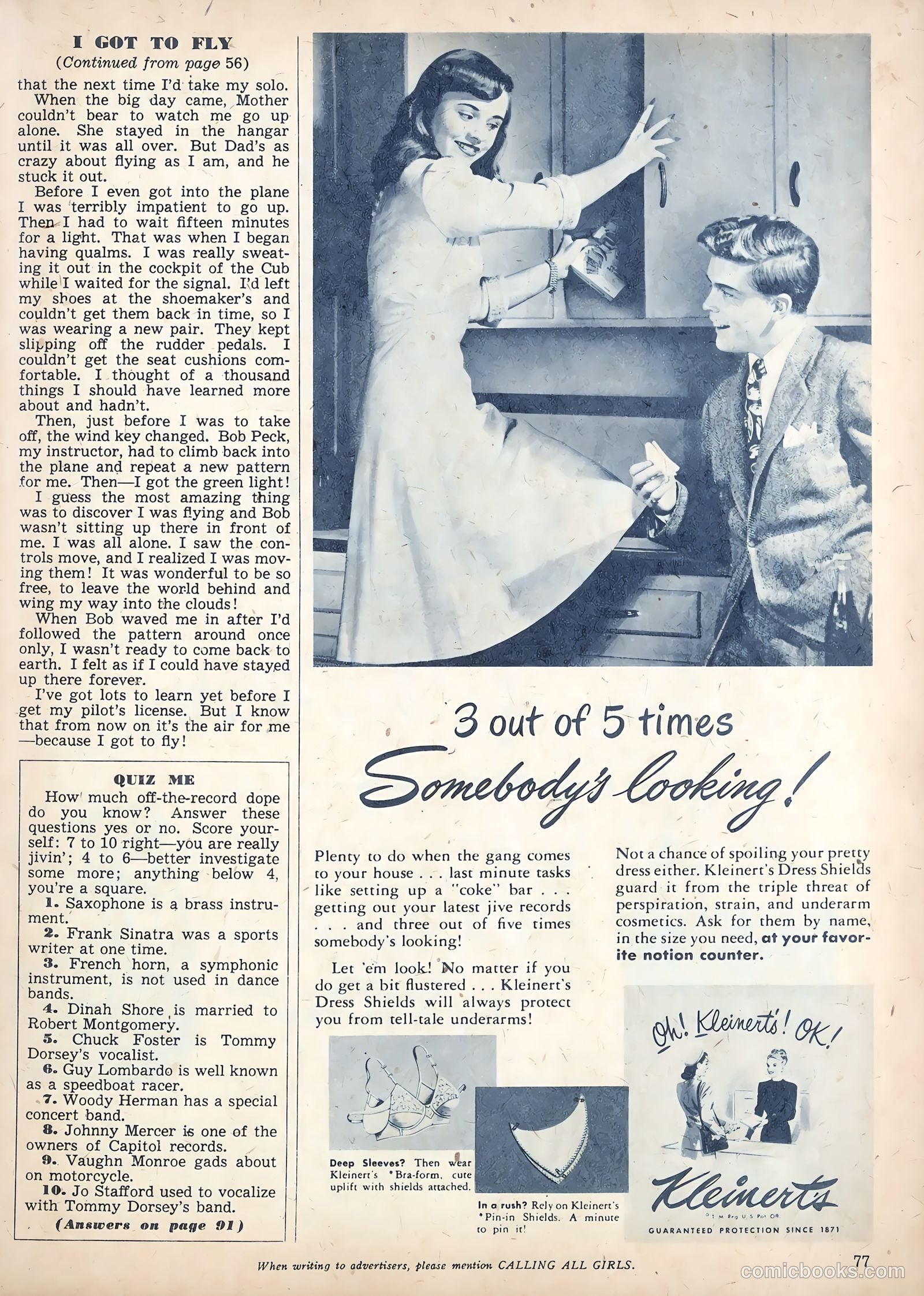 Calling All Girls #59 — page 82 of 105