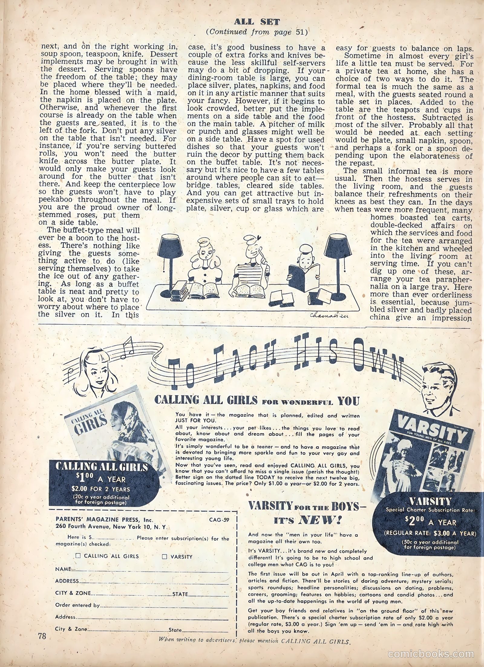Calling All Girls #59 — page 83 of 105