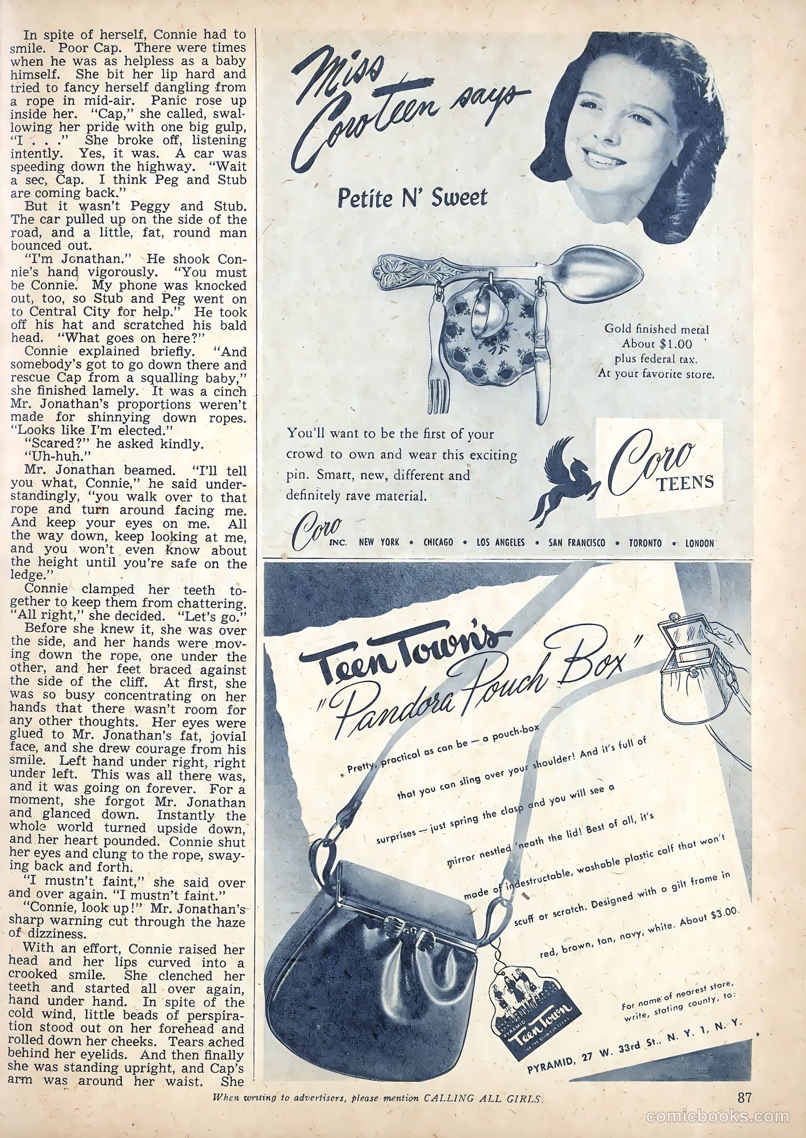 Calling All Girls #59 — page 92 of 105