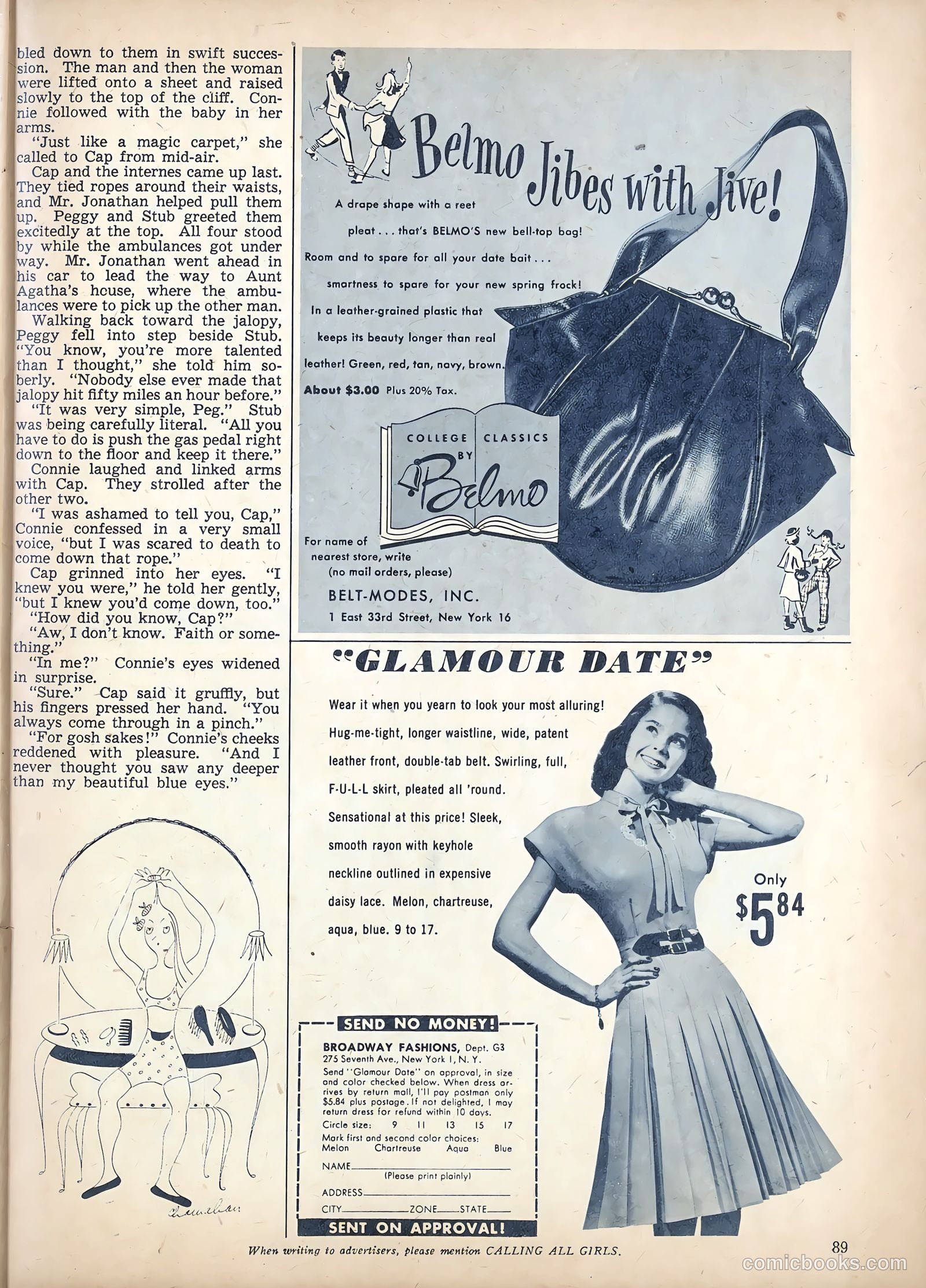 Calling All Girls #59 — page 94 of 105