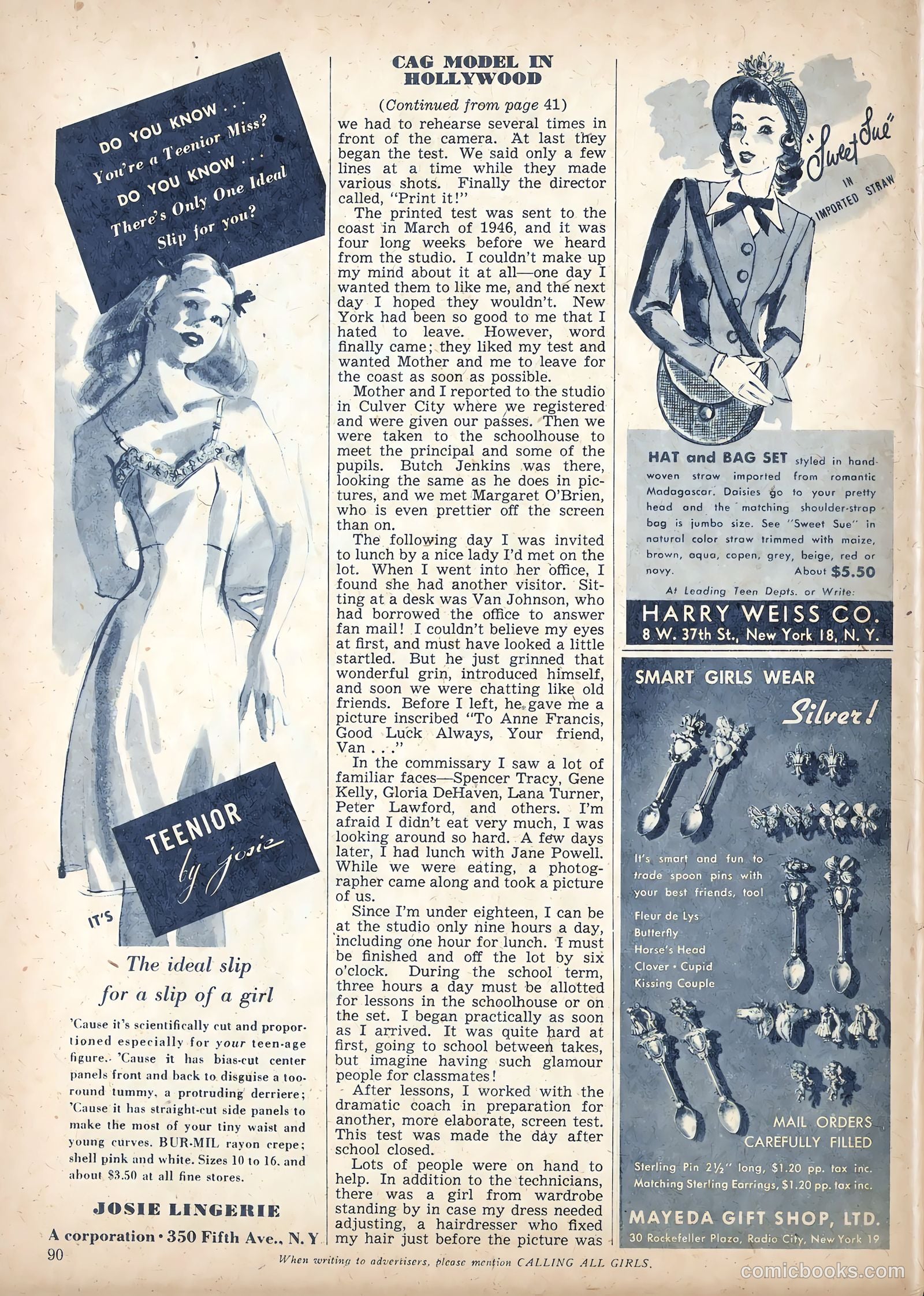 Calling All Girls #59 — page 95 of 105