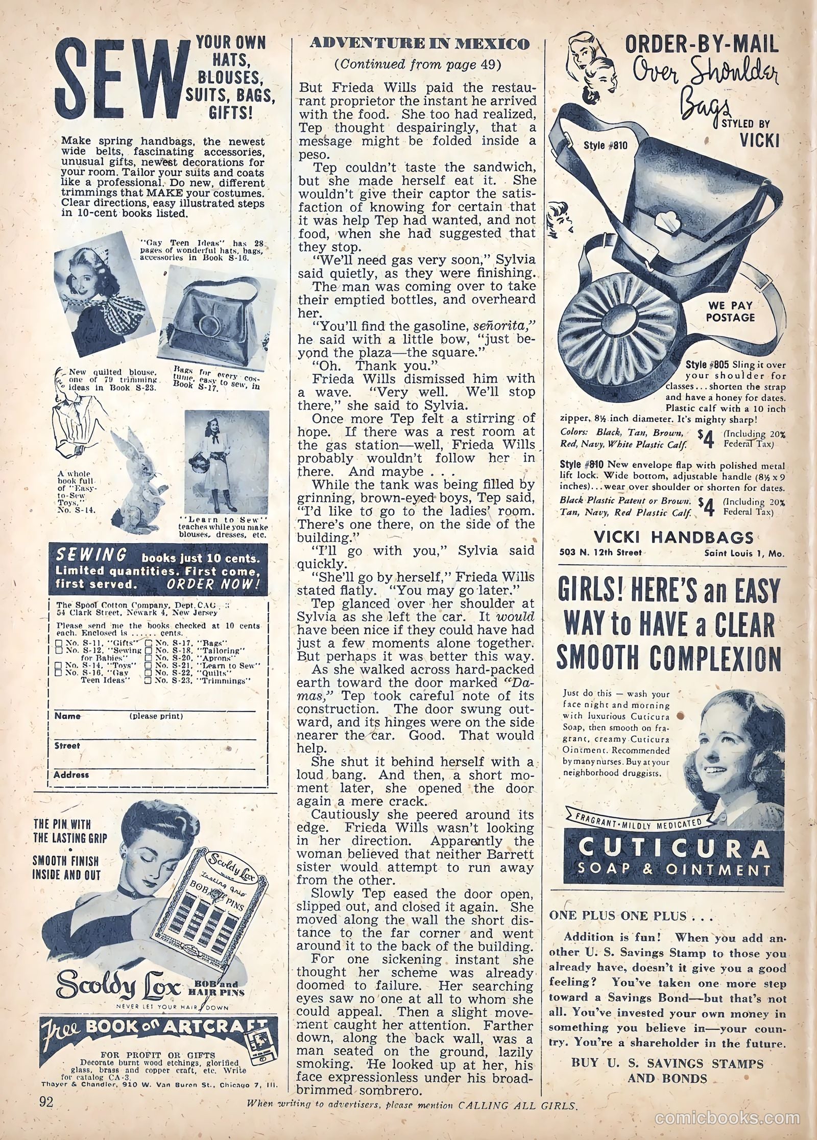 Calling All Girls #59 — page 97 of 105