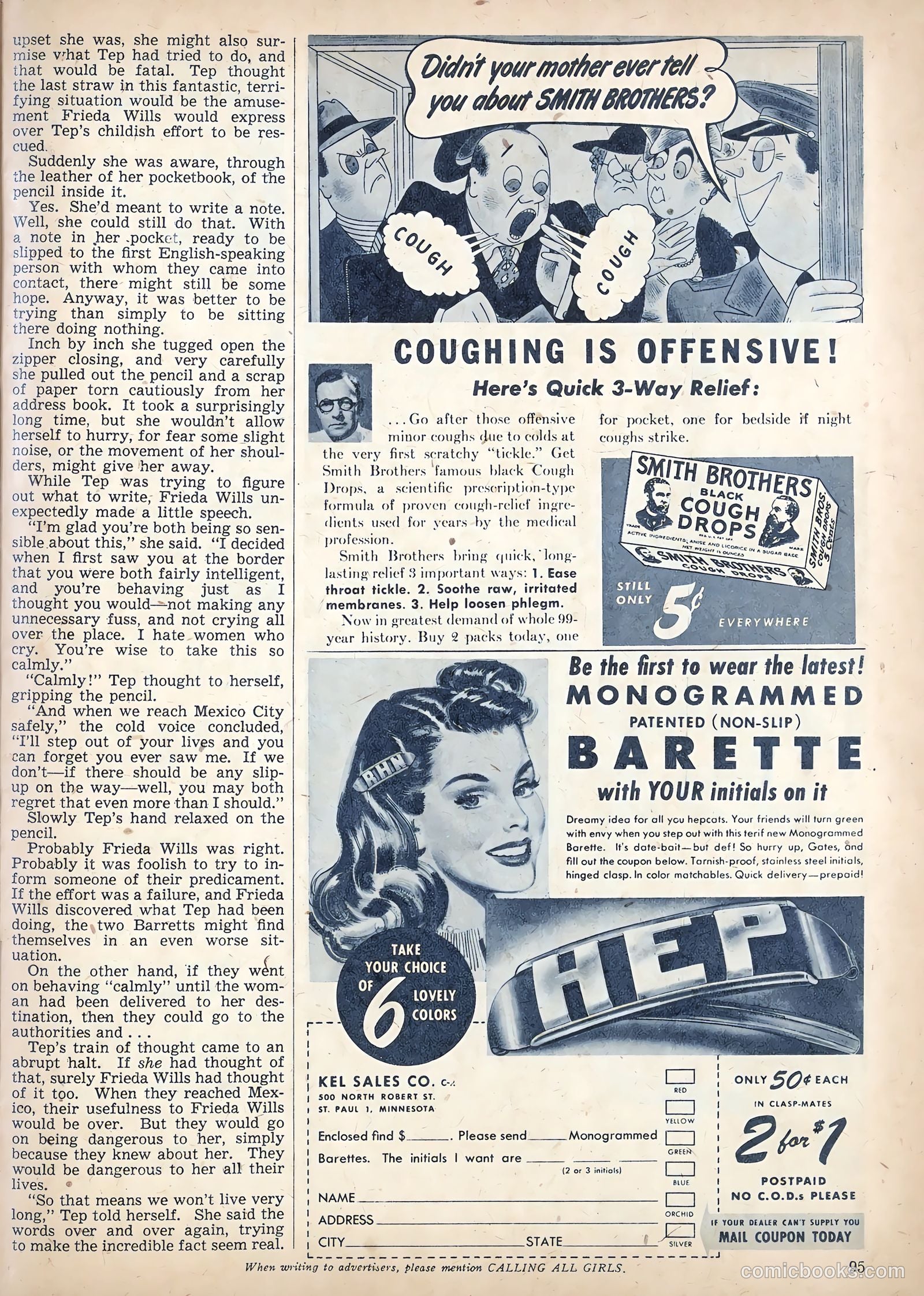 Calling All Girls #59 — page 100 of 105