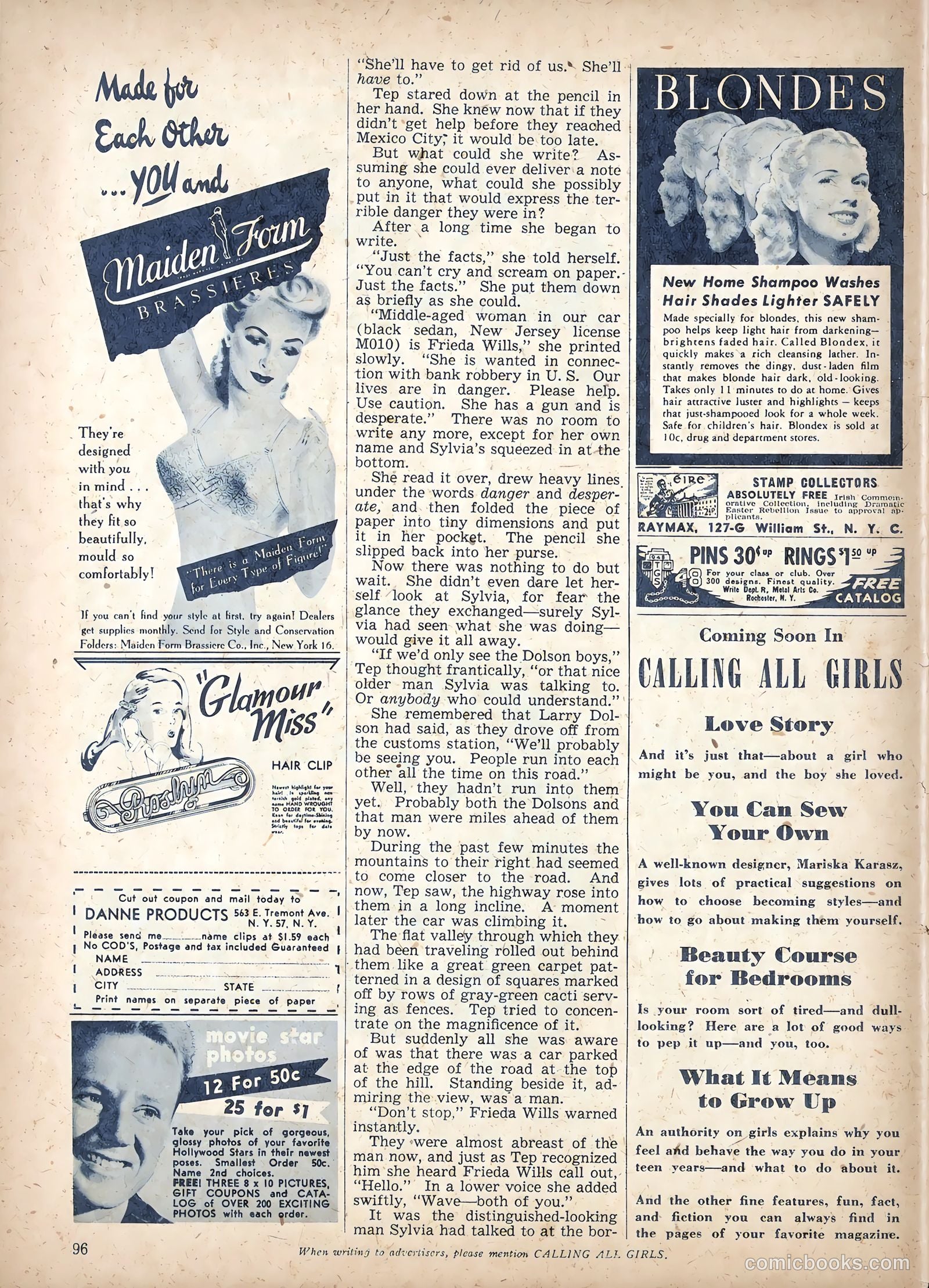 Calling All Girls #59 — page 101 of 105