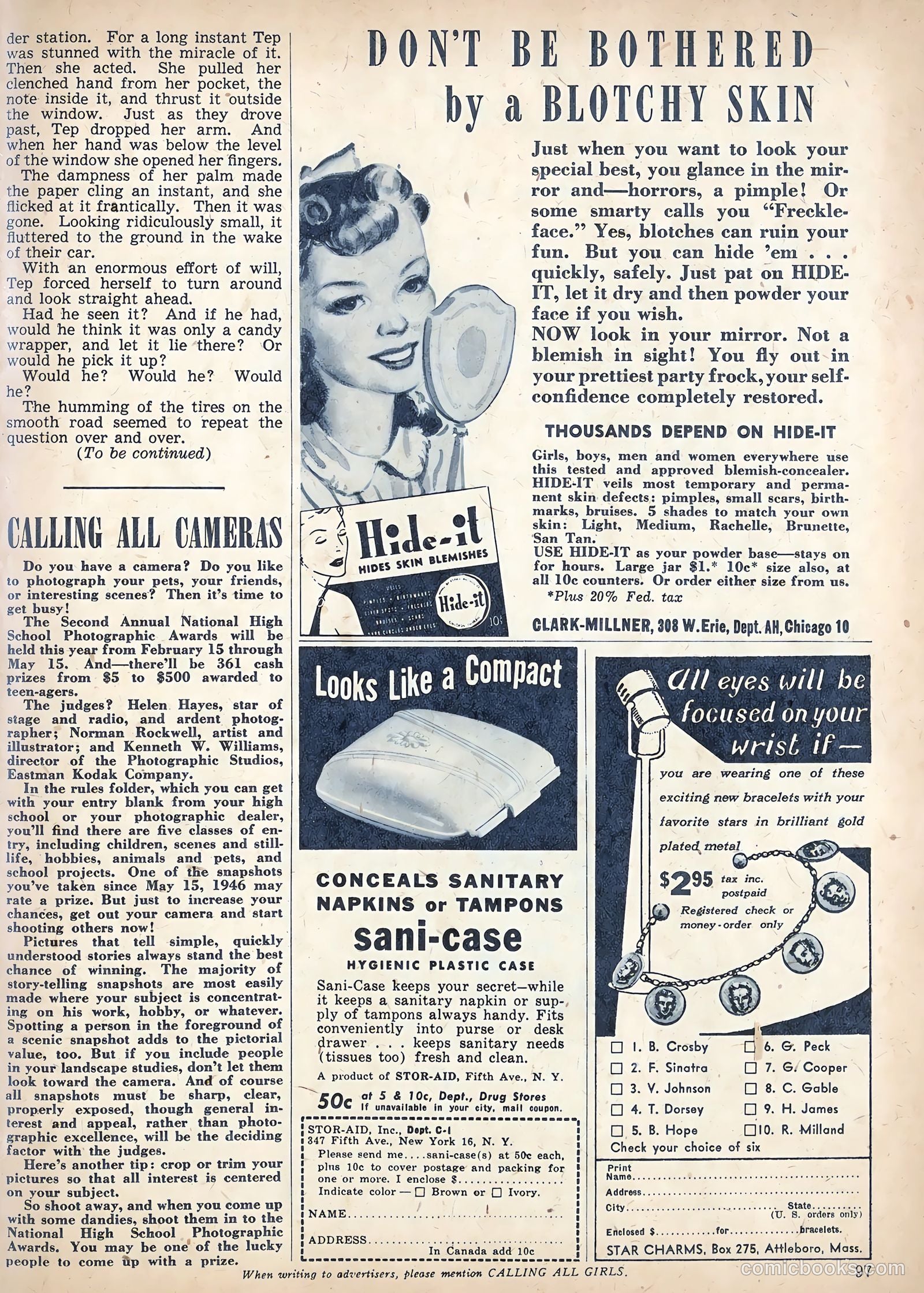 Calling All Girls #59 — page 102 of 105