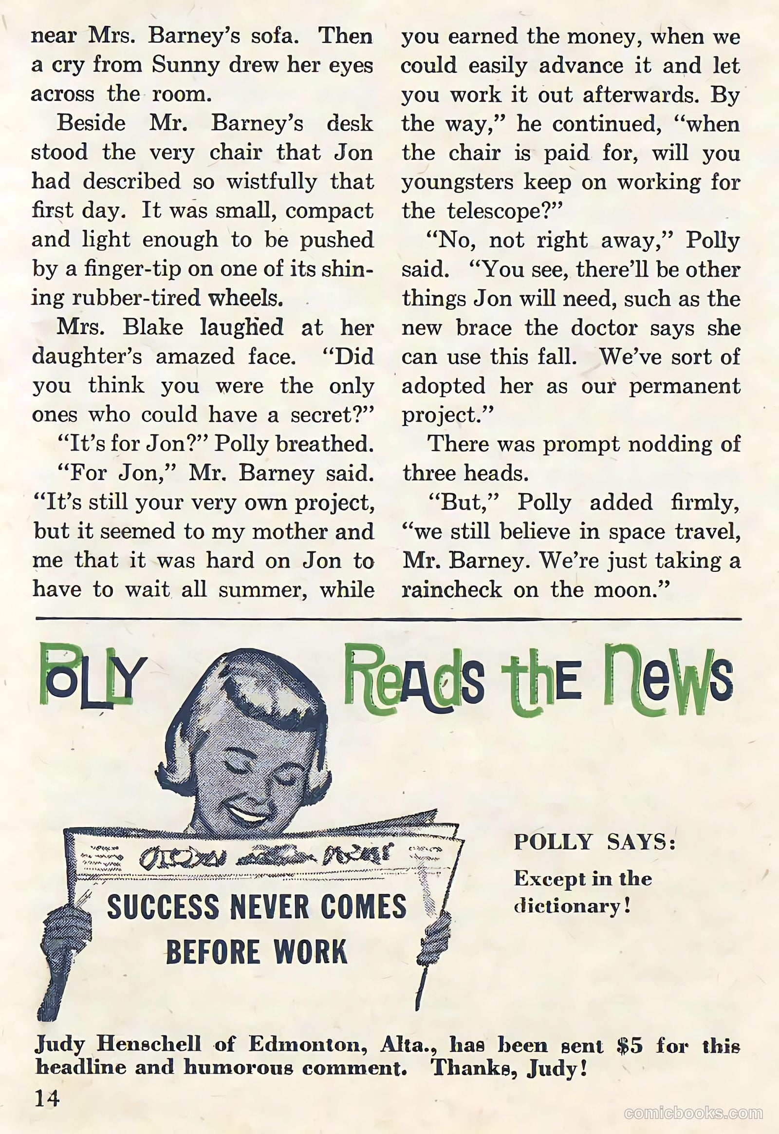 Calling All Girls #60 — page 14 of 124